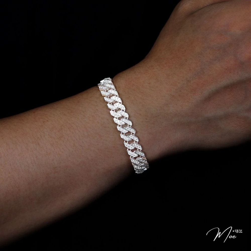 MT9 - Lắc tay nam Cuban dáng vuông kim cương (5c)_thumbnail_1