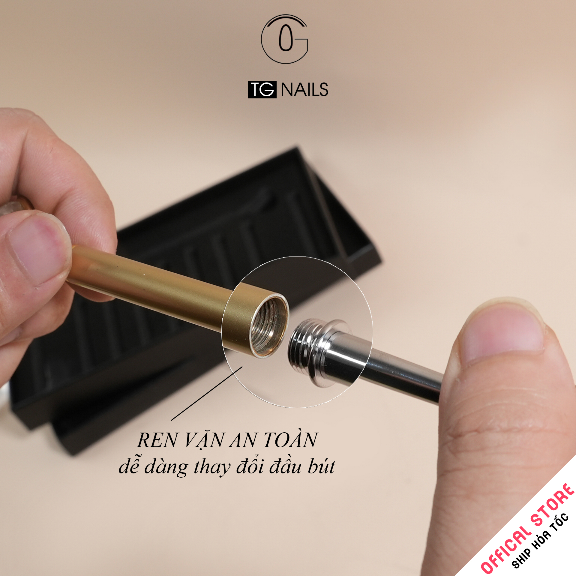 Bộ 10 cọ vẽ móng LOIUS cao cấp_thumbnail_3