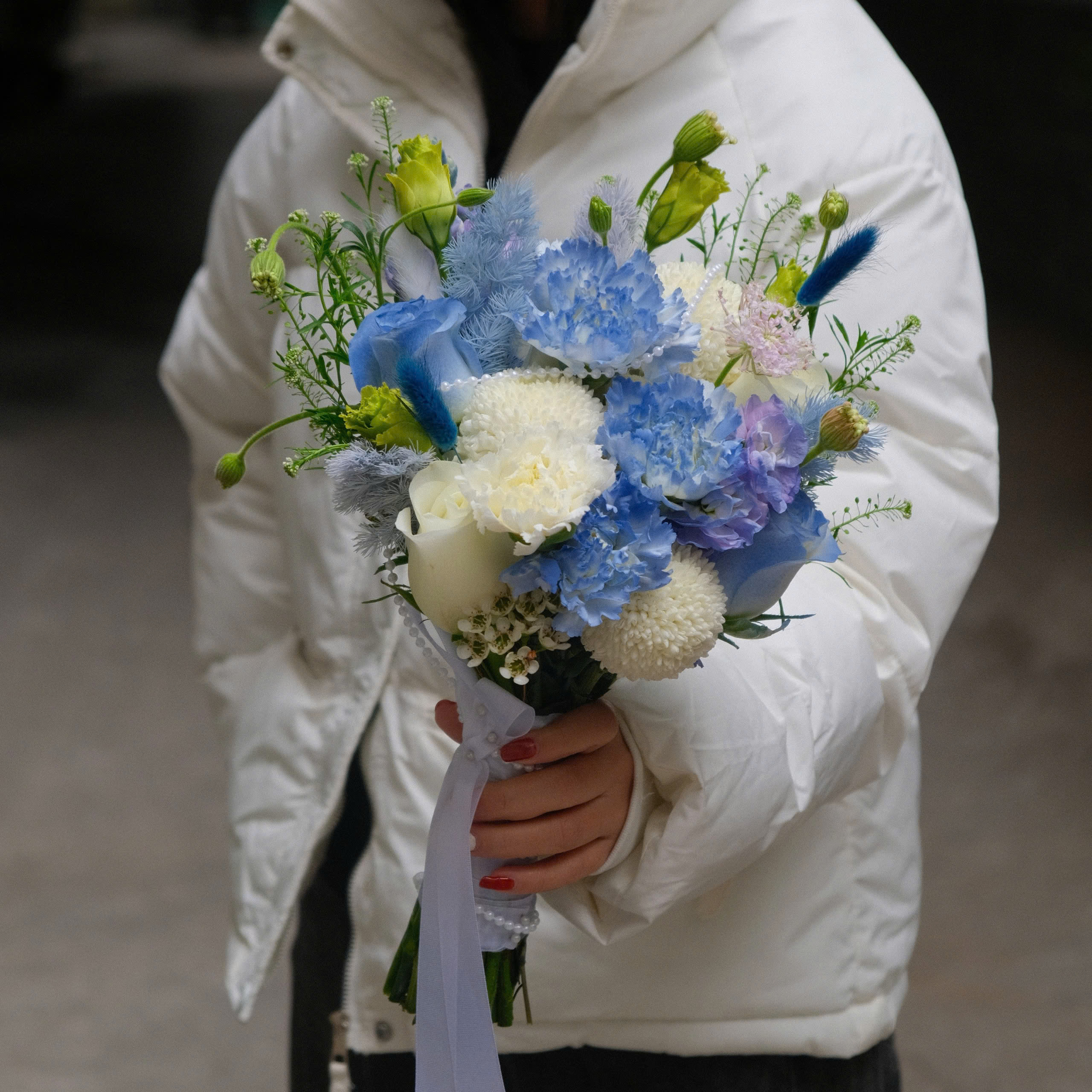 Bó hoa cưới cầm tay tone Blue_thumbnail_3