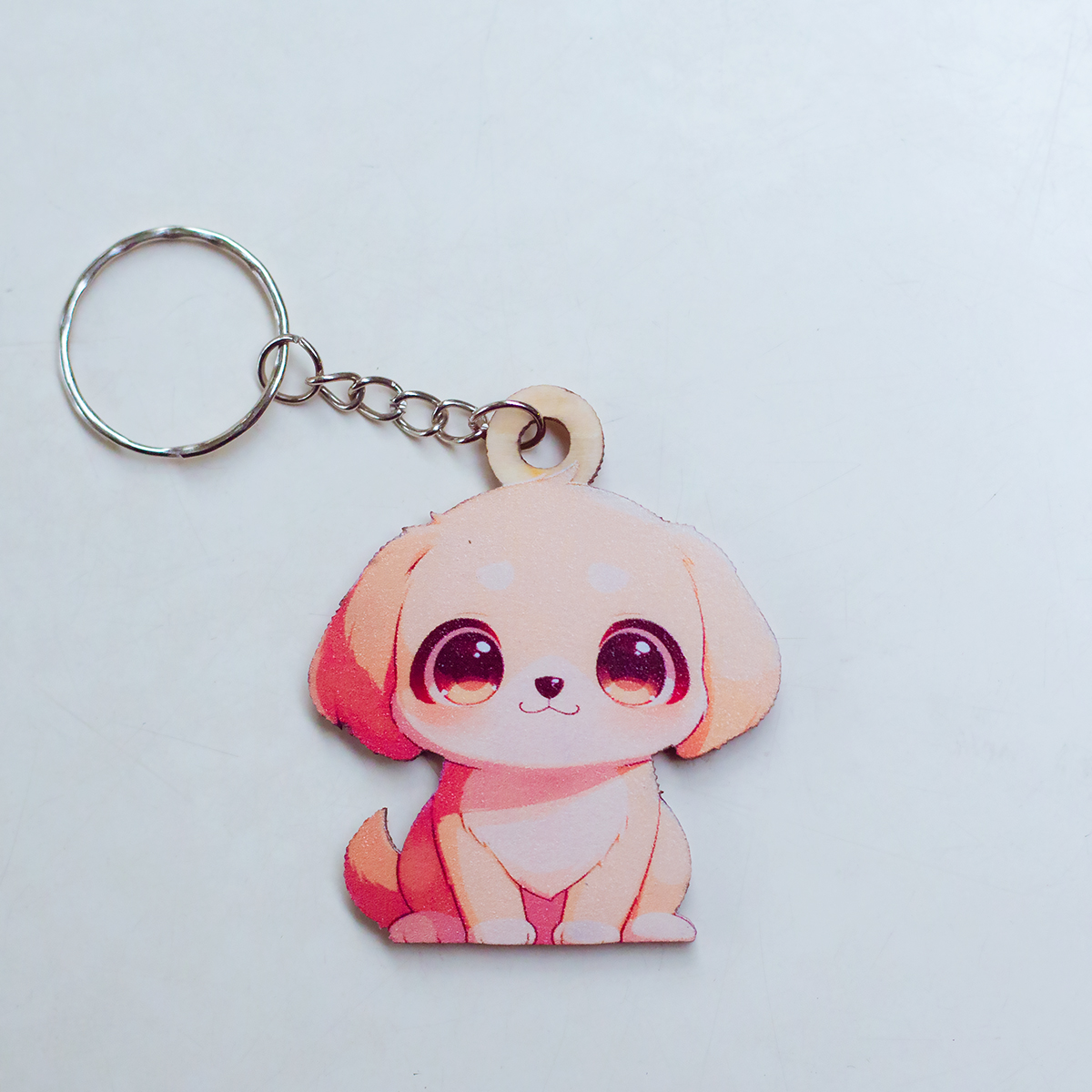 Móc Khóa Xinh Yêu - Móc khóa gỗ hình thú cưng cute_thumbnail_1