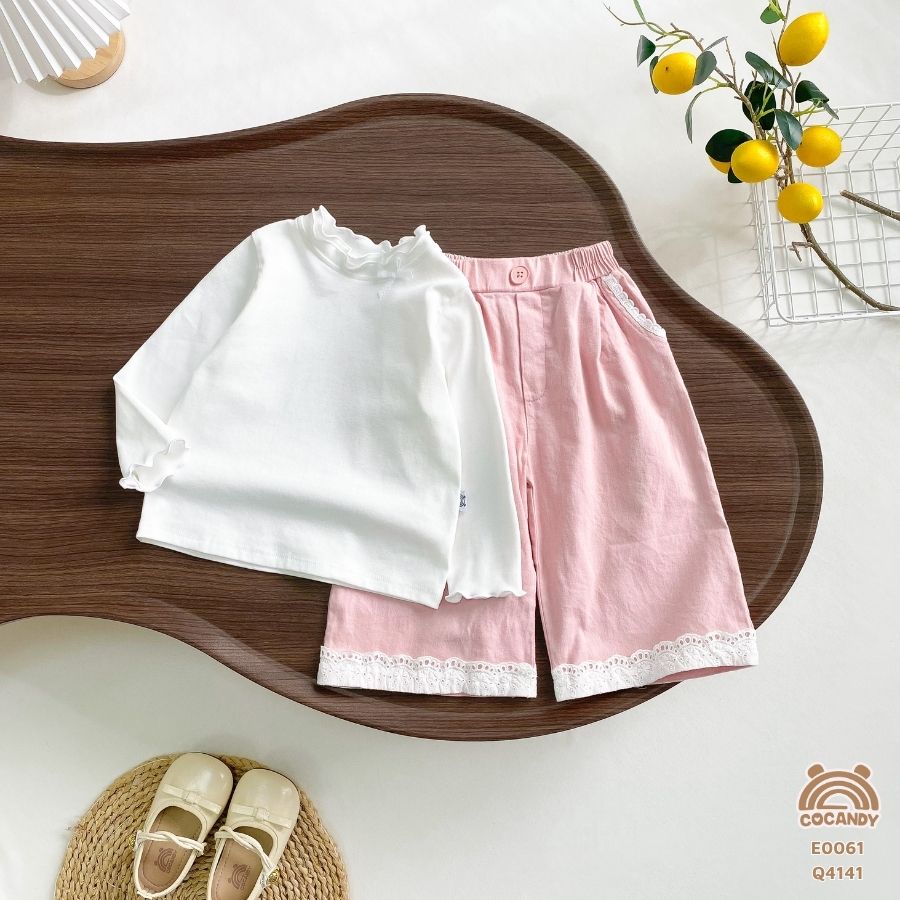 Áo giữ nhiệt TRẮNG 3C cổ lọ 2 tầng