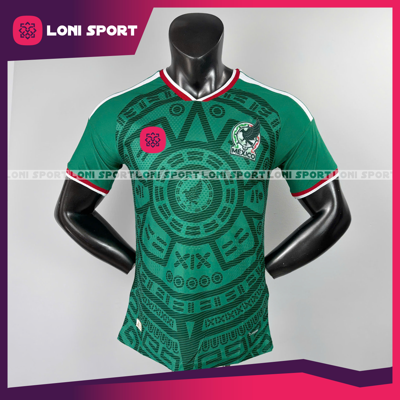 Áo Mexico sân nhà xanh World Cup 2026 - SF