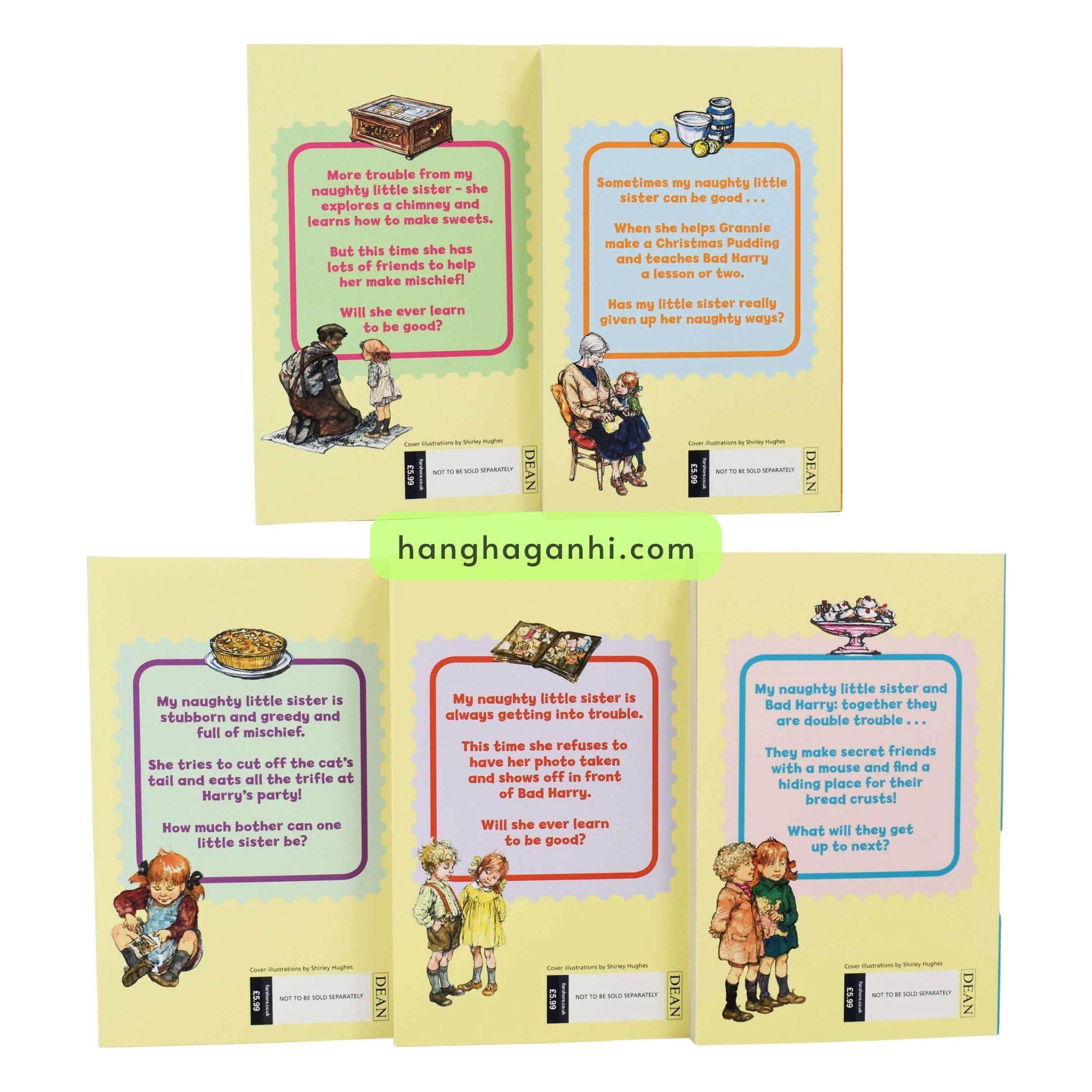 Bộ truyện My Naughty Little Sister – 5 cuốn_thumbnail_2