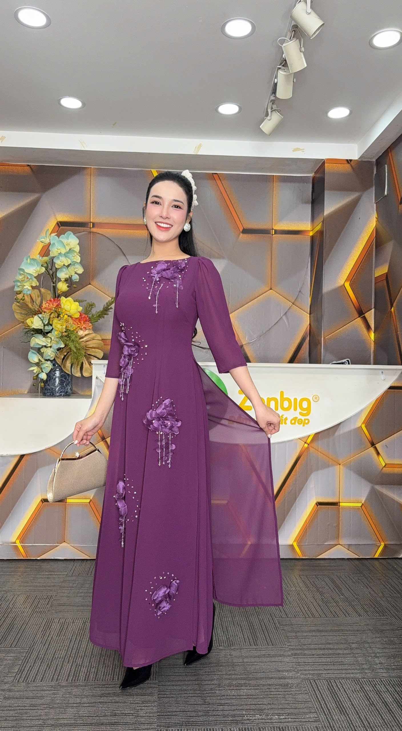 Đầm giả áo dài - Y1946 - Thương hiệu Zonbig_thumbnail_8