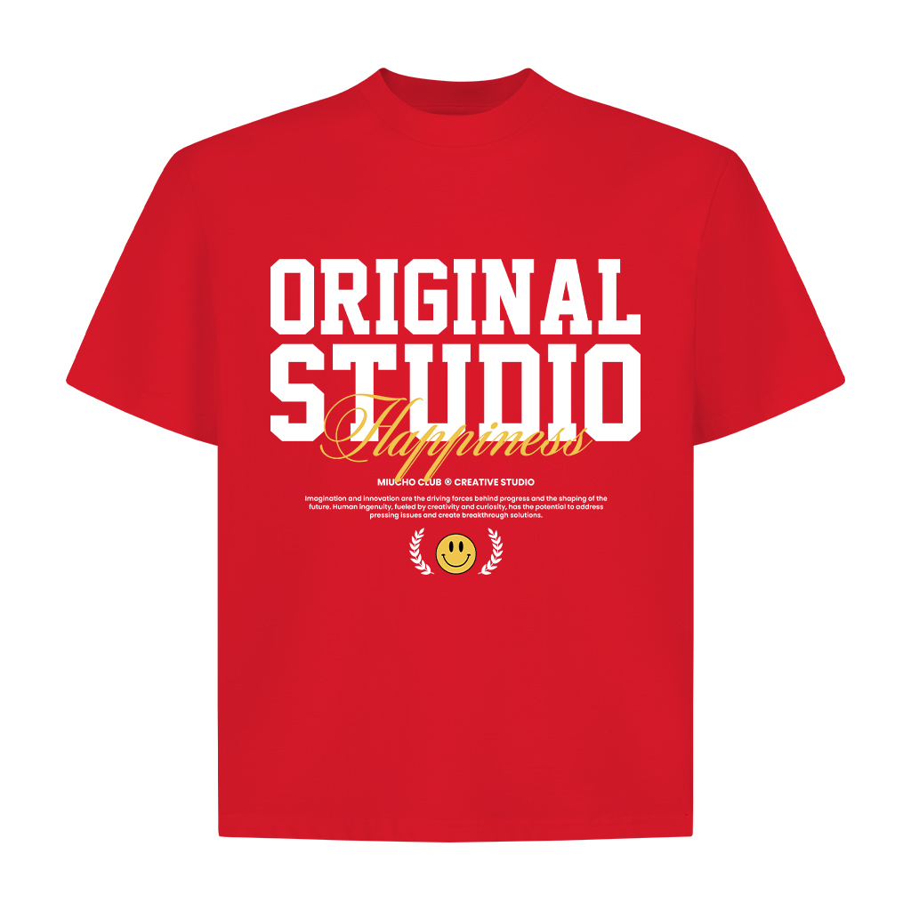 Áo phông nam local brand form boxy 2082 Miucho Club vải cotton 2c 250gsm cổ tròn in typography_thumbnail_8