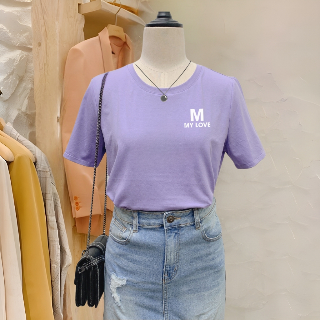 Áo phông nữ dáng vừa- Loza G0153