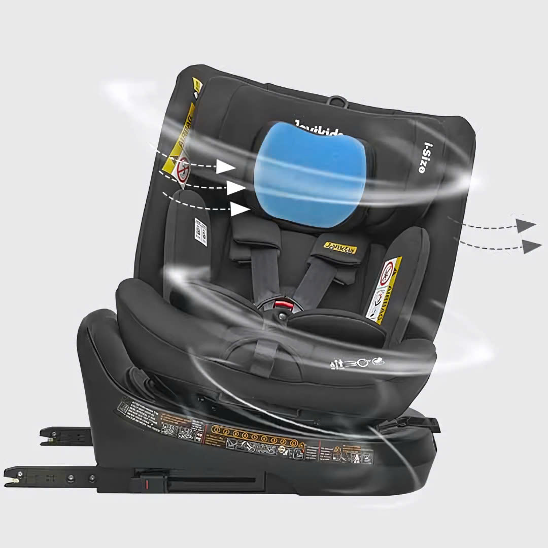 Ghế ô tô xoay 360 độ dây đai cố định i-Size Jovikids Ranger TT 40-150cm [NHẬP CODE 