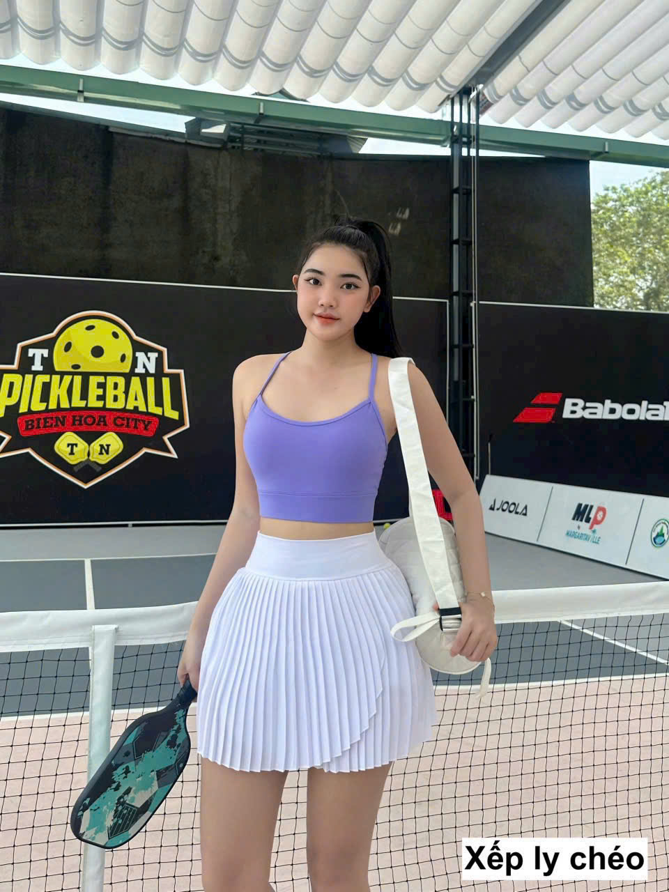 Chân Váy Thể Thao Nữ Xếp Li Nhỏ Vạt Chéo_thumbnail_4