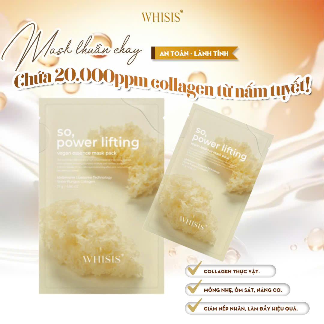 HỘP Mặt Nạ Nâng Cơ Thuần Chay WHISIS So 5 Miếng_thumbnail_12