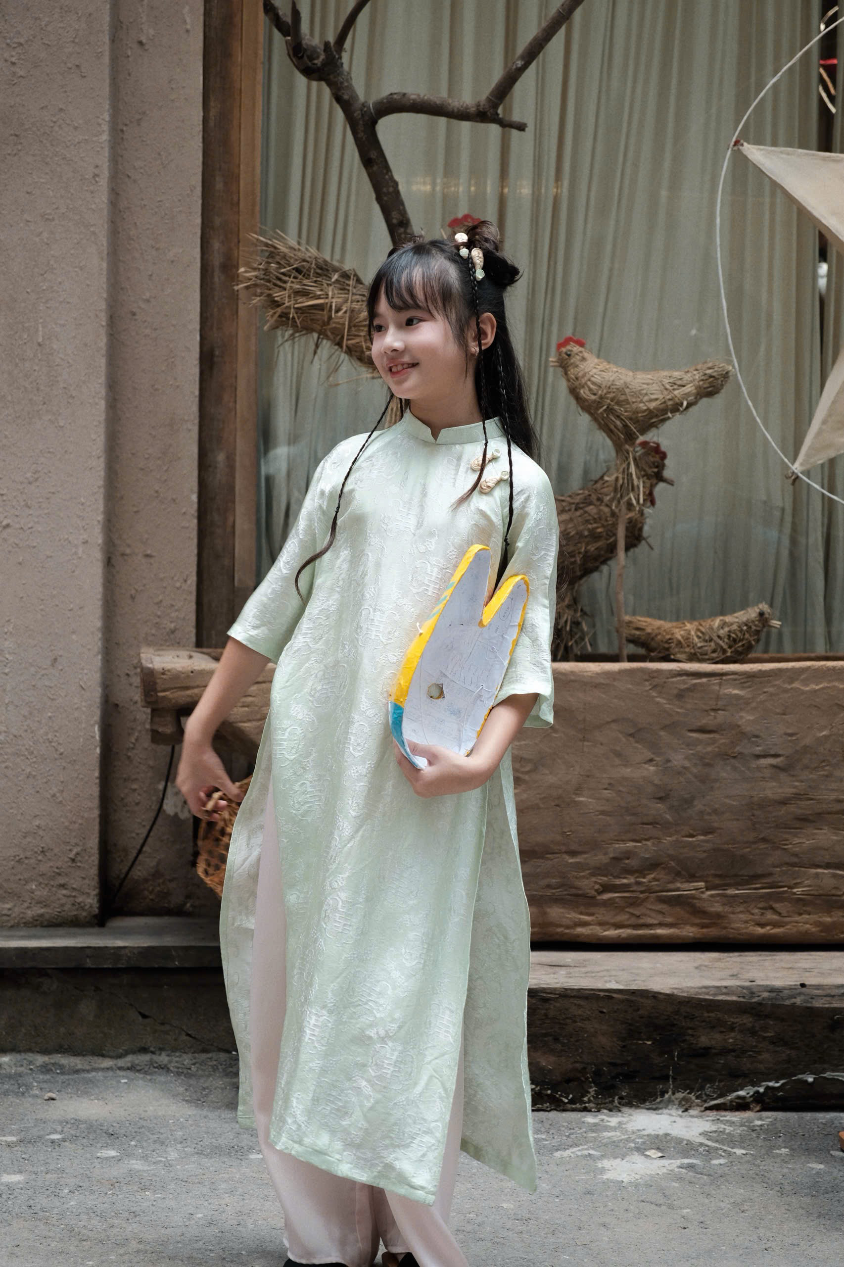 Áo Dài Thu Dao Người Lớn