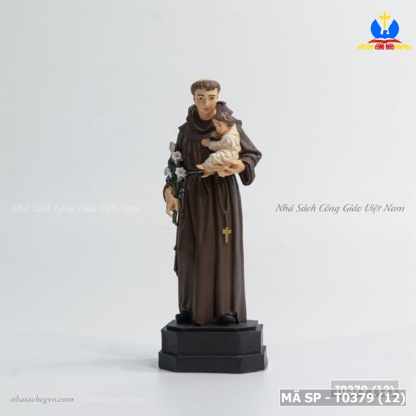 Tượng Thánh Anton 10cm vẽ tay ✔