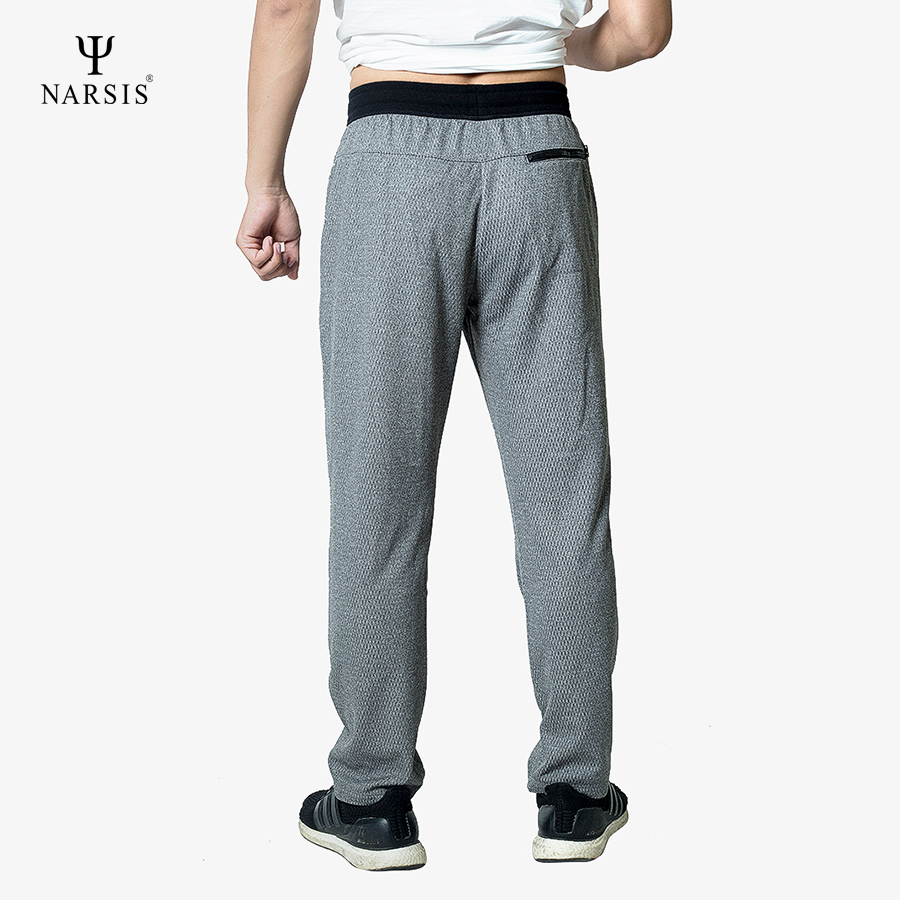 QUẦN DÀI NAM NARSIS  GHI ĐẬM G8004 NARSIS VẢI NỈ ẤM ÁP, MỀM MẠI, THÍCH HỢP MÙA ĐÔNG, GIỮ NHIỆT TỐT