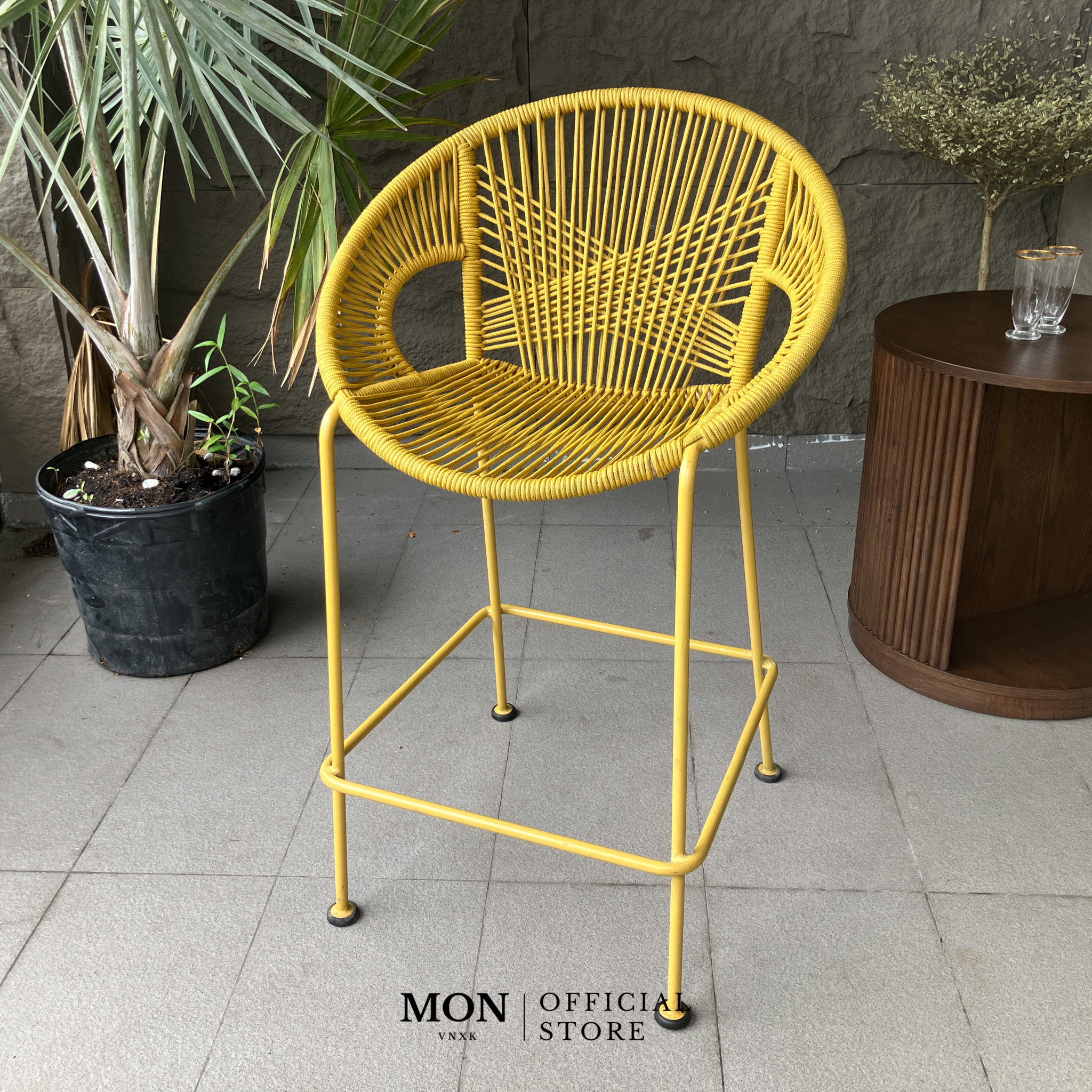 GHẾ BAR THẤP NGOÀI TRỜI ARTICLE KASIKO TURMERIC VÀNG_thumbnail_8