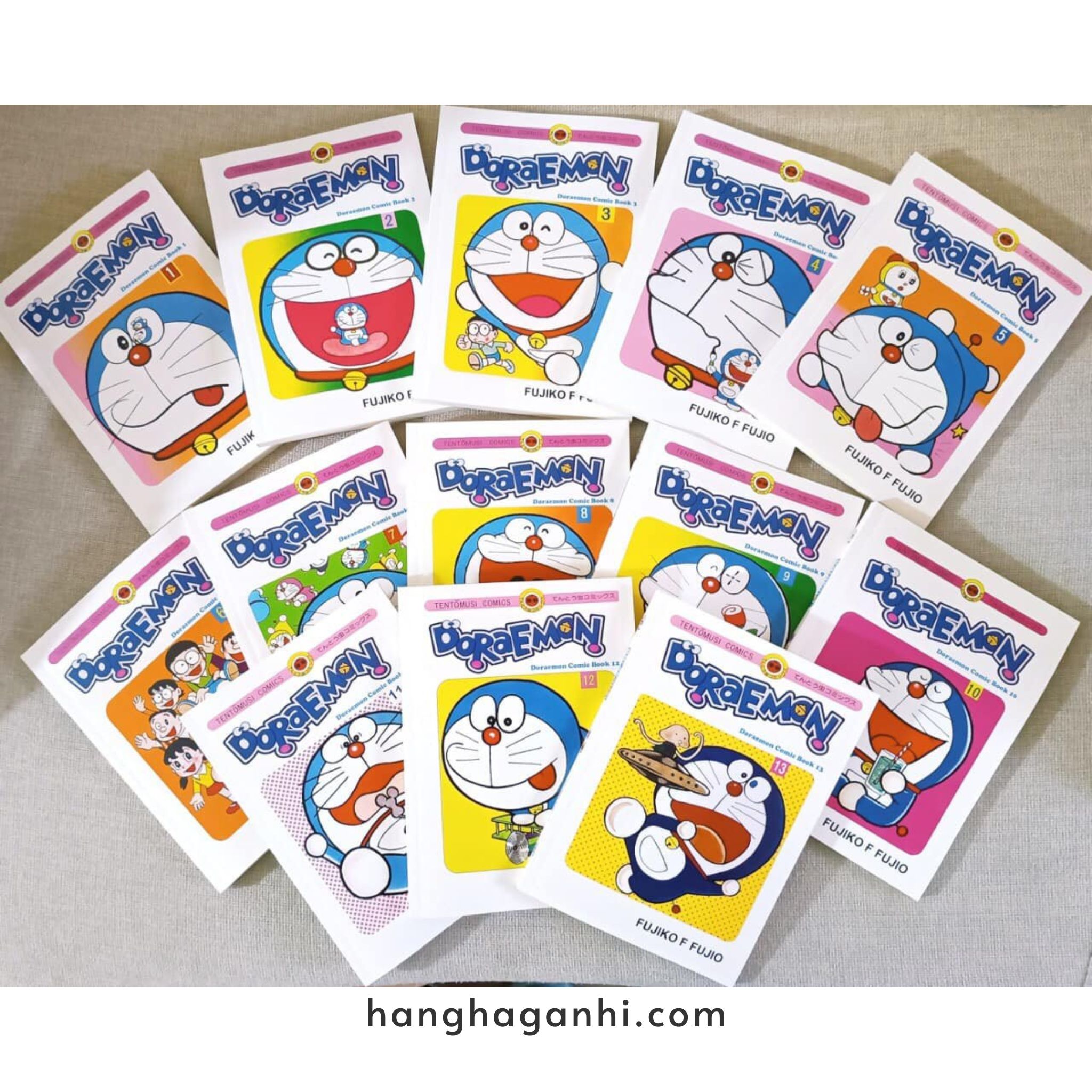 [TIẾNG ANH] - Truyện ngắn Doraemon phần 1 – Combo 13 cuốn (từ tập 1-13)