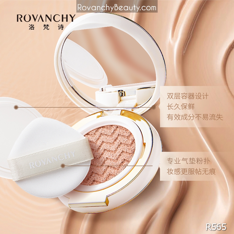 Kem nền R565 ROVANCHY Cushion Che Khuyết Điểm, Dưỡng Ẩm, Chống Nắng, Tông Tự Nhiên - 2 Màu (#01 #02)_thumbnail_6