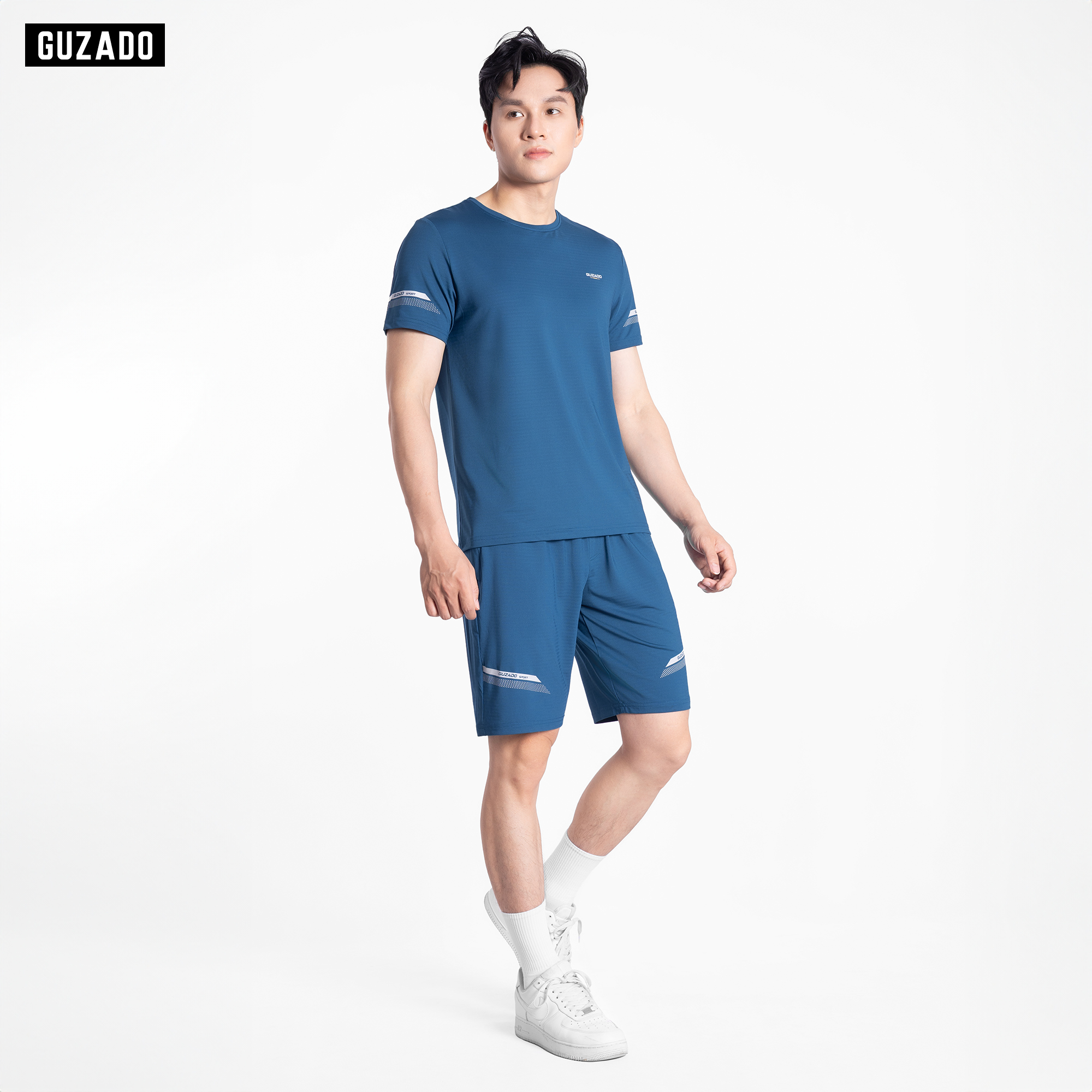 Bộ Thể Thao Nam GUZADO Mẫu Cộc Tay Mặc Thể Thao GBH01_thumbnail_22