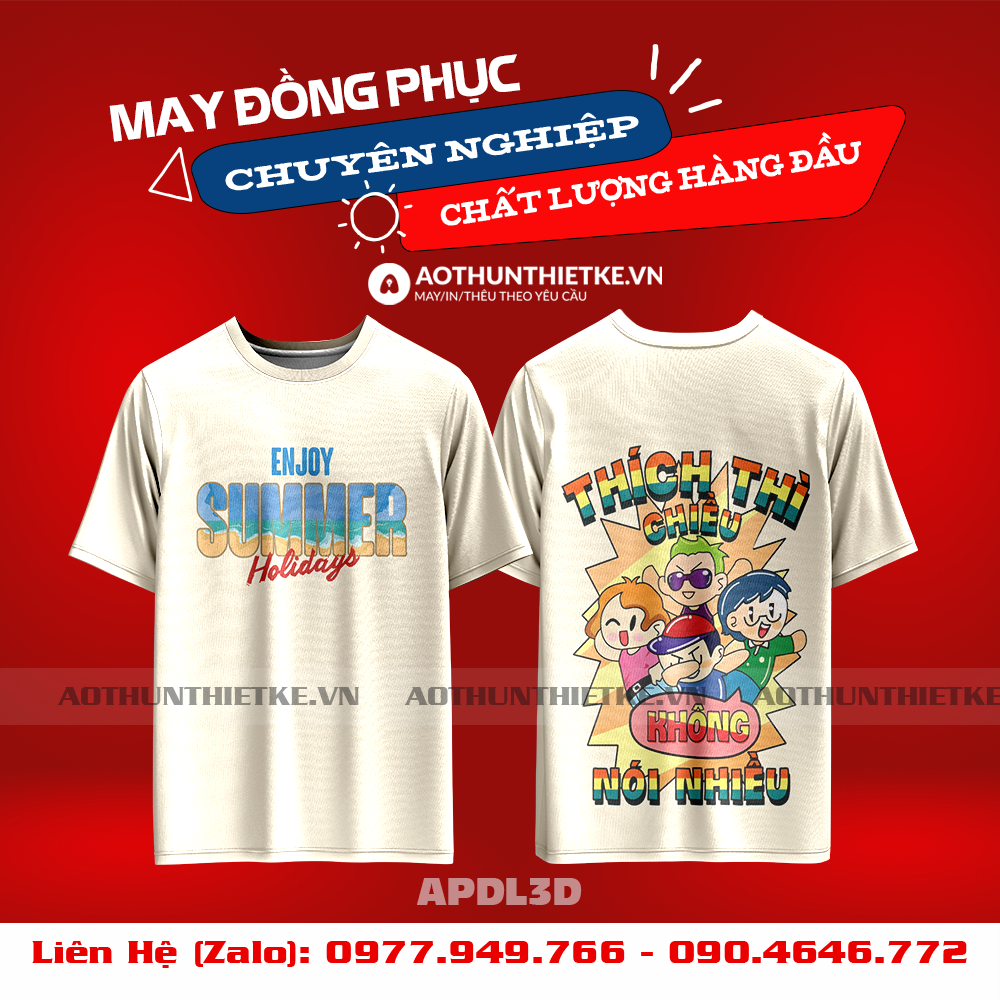 Áo Phông Du Lịch 3D-TK88