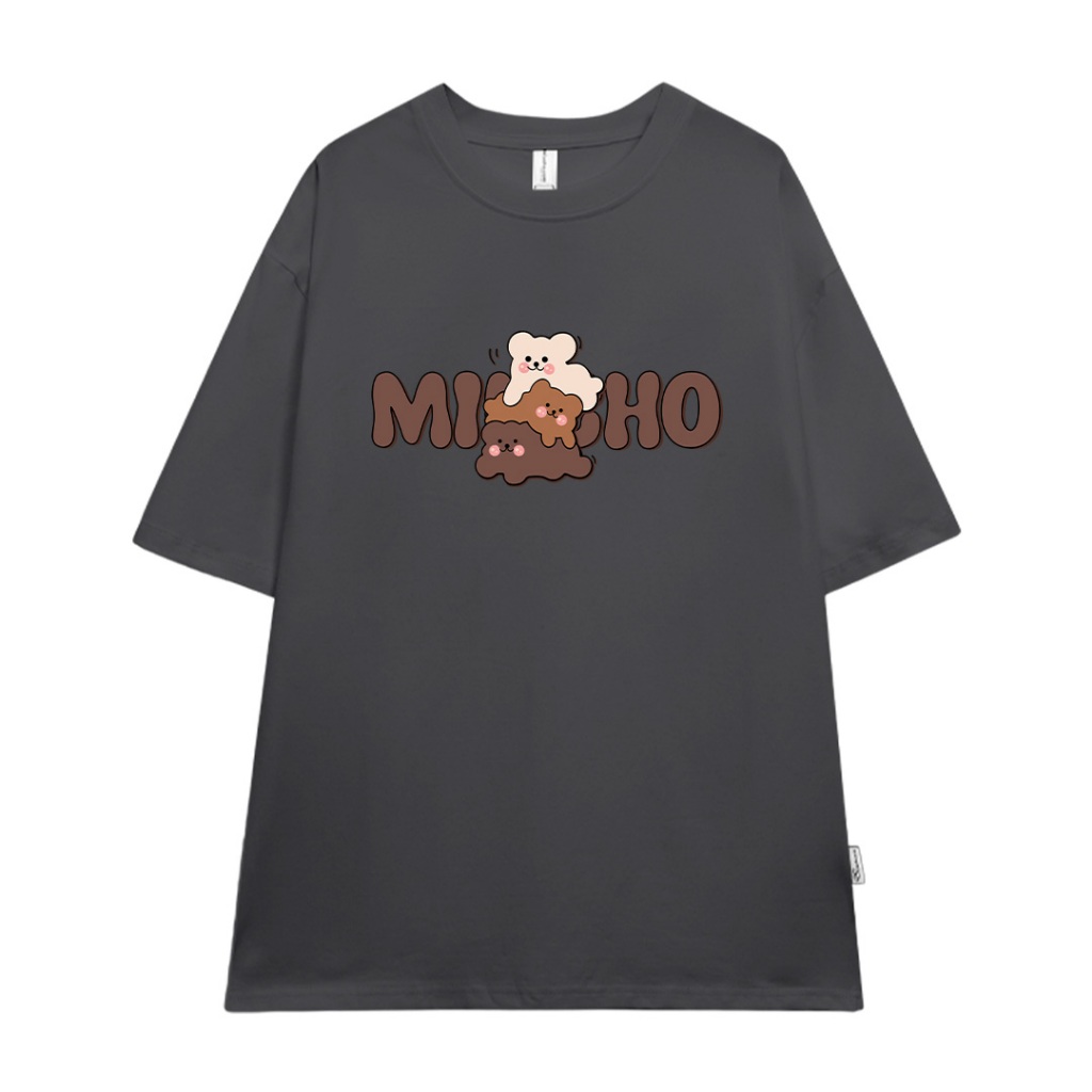 Áo phông local brand unisex ATD1190 Miucho tay ngắn vải cotton thoáng mát cổ tròn in mix_thumbnail_15