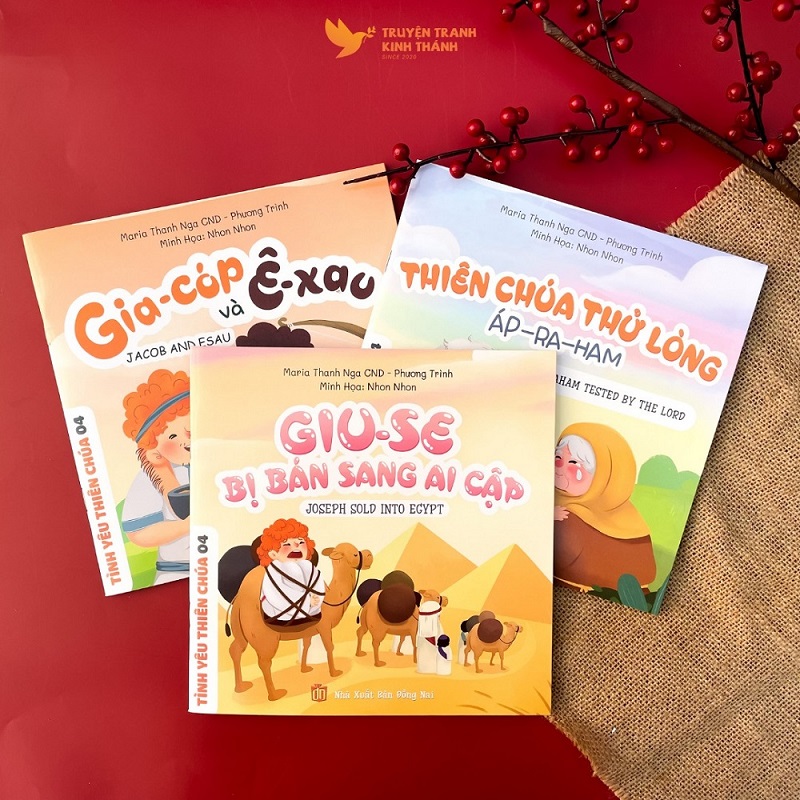 BỘ TRUYỆN TRANH TÌNH YÊU THIÊN CHÚA 04