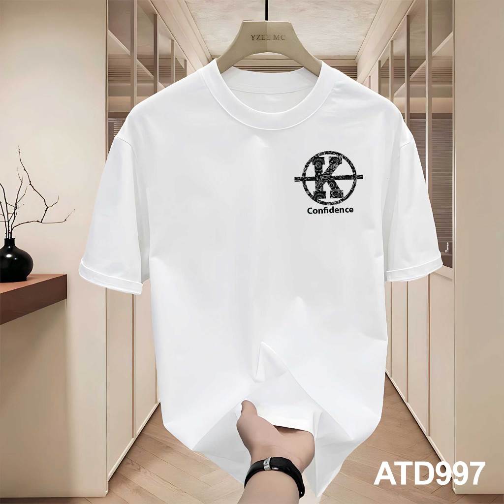 Áo phông form rộng nam local brand đủ size ATD997 Miucho Iconic tay ngắn cổ tròn in mix_thumbnail_5