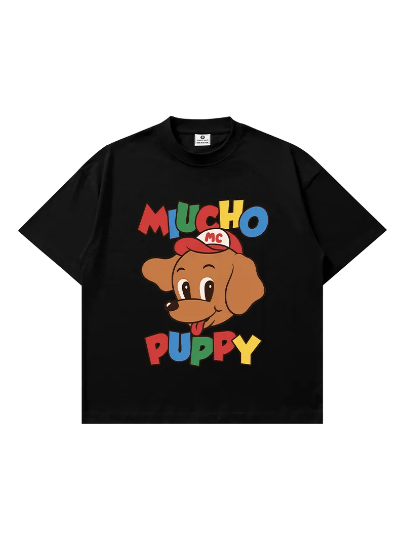 Áo thun boxy nam nữ nhiều màu Miucho Puppy 3191_thumbnail_8