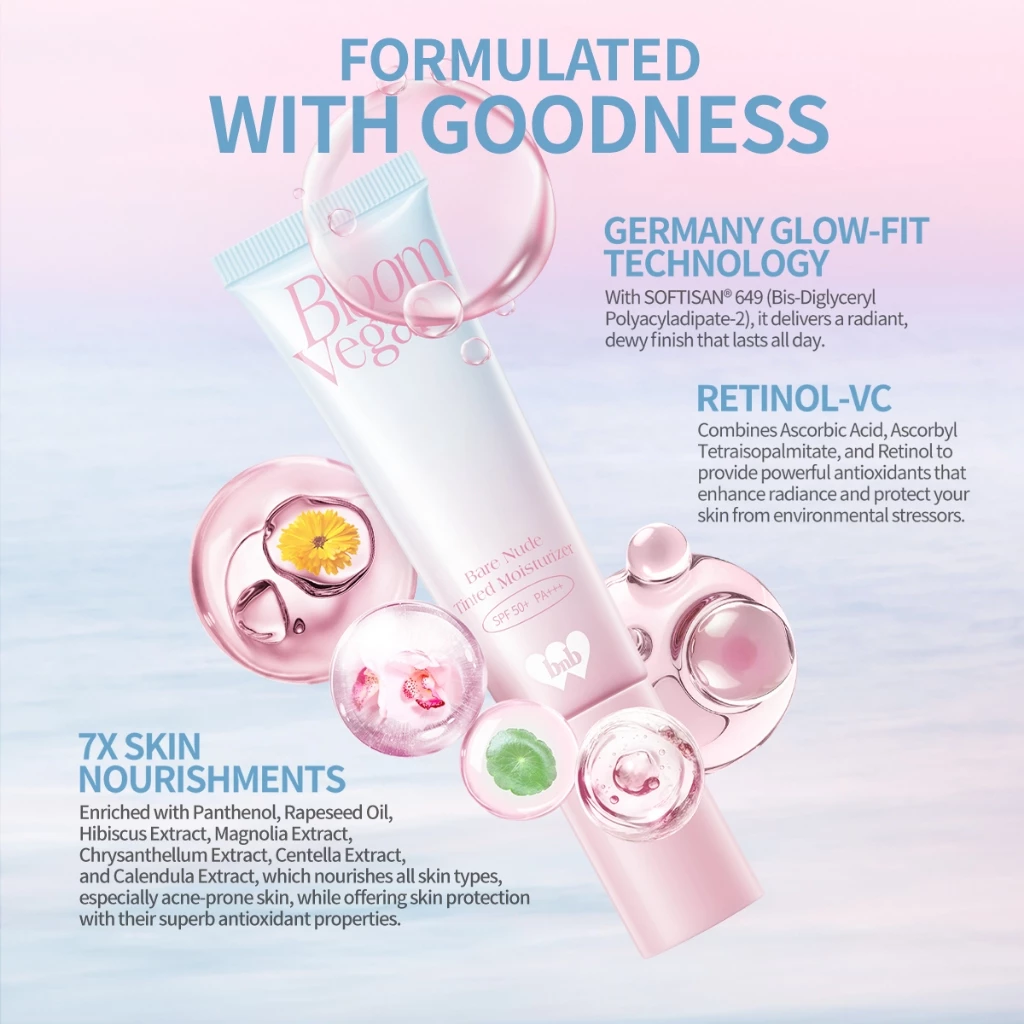 barenbliss BNB Bloomvegan Bare Nude Tinted Moisturizer | SPF50+ PA+++ Tinted Moisturizer_thumbnail_5
