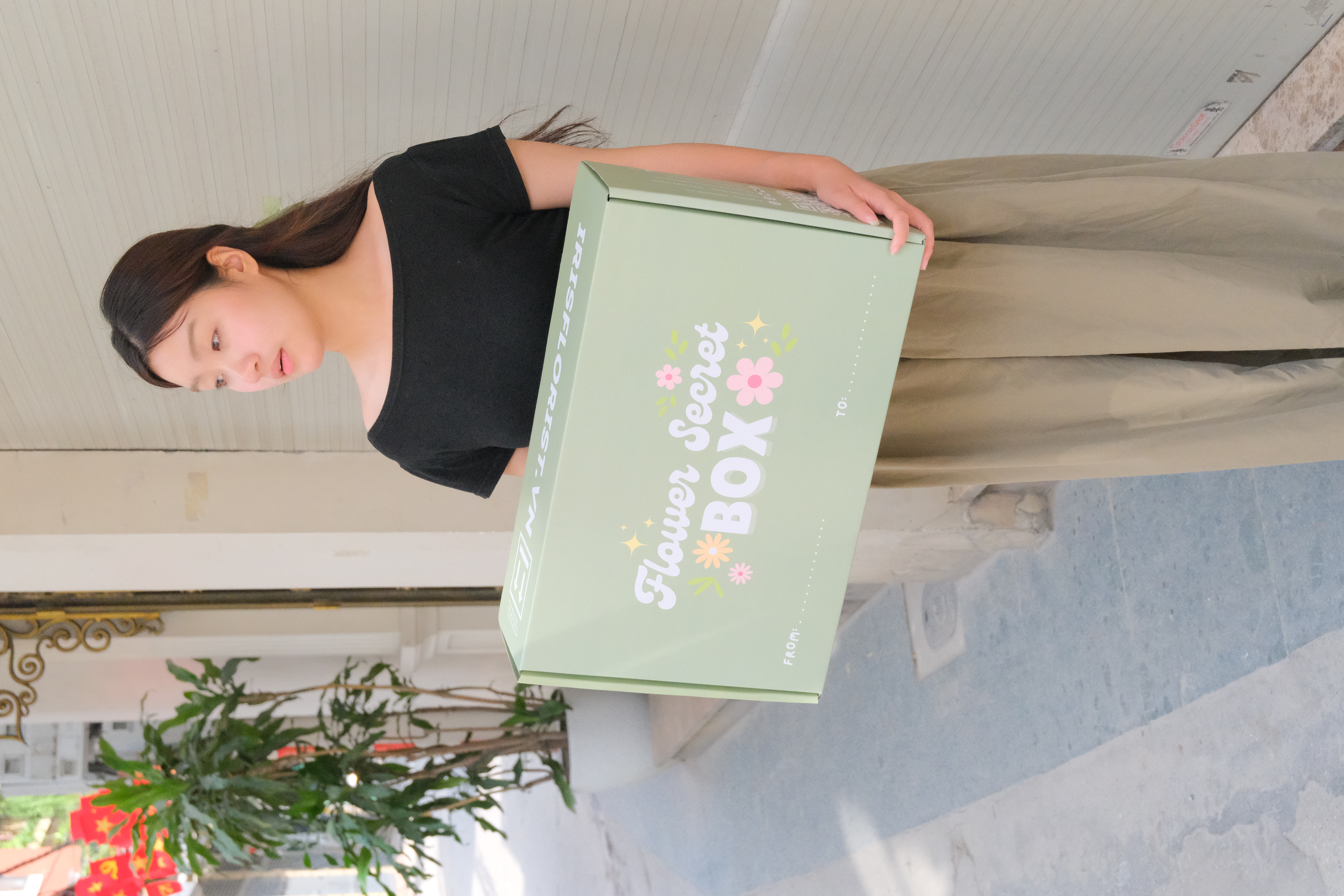 BOX CARTON - Flower Secret Box - Phù hợp các bó Size M/ M+_thumbnail_3