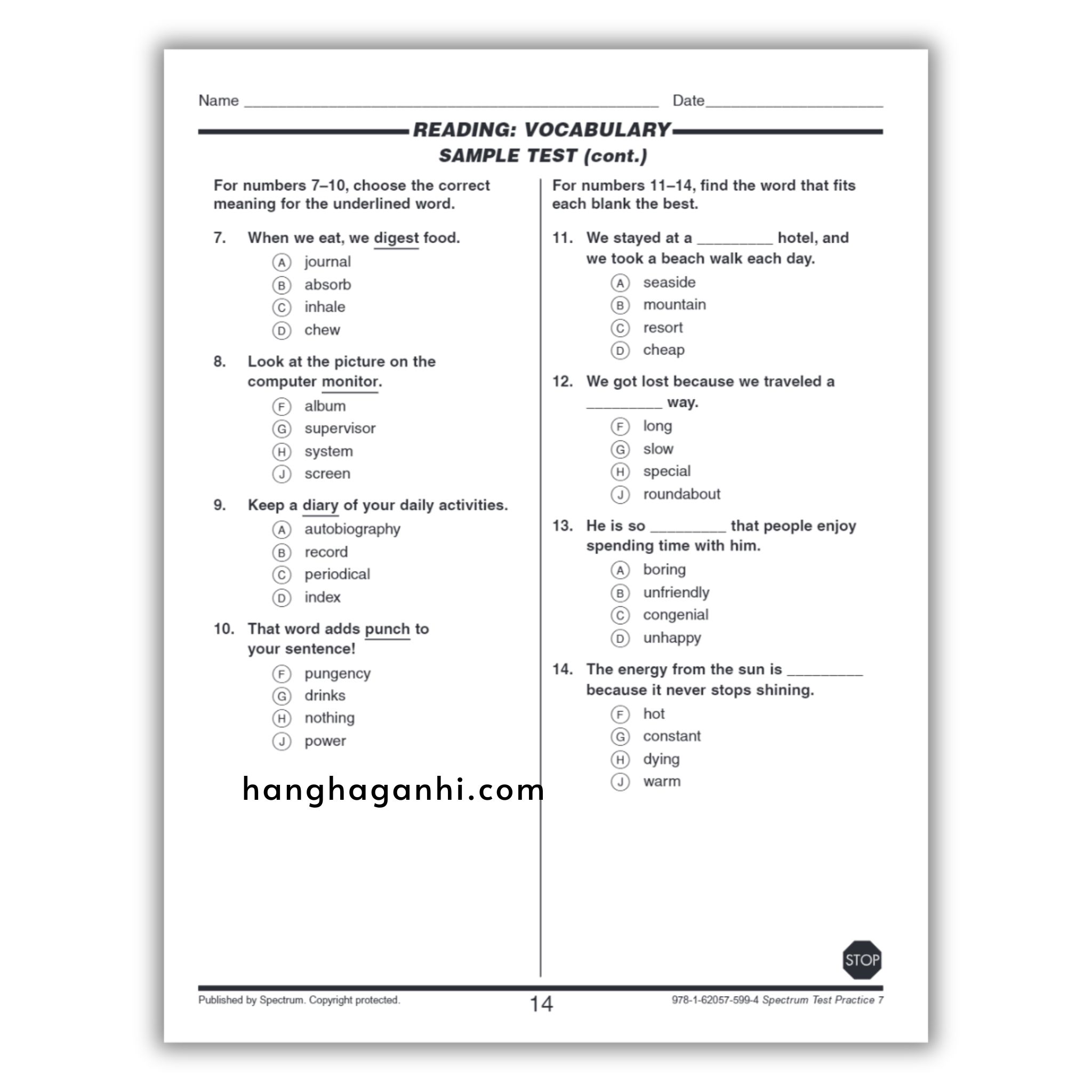 Sách Spectrum Test Practice Workbook Grade 7_thumbnail_11