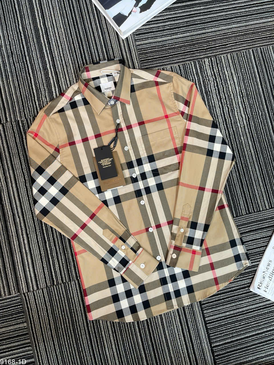 SƠ MI BBR DÀI TAY SM168D