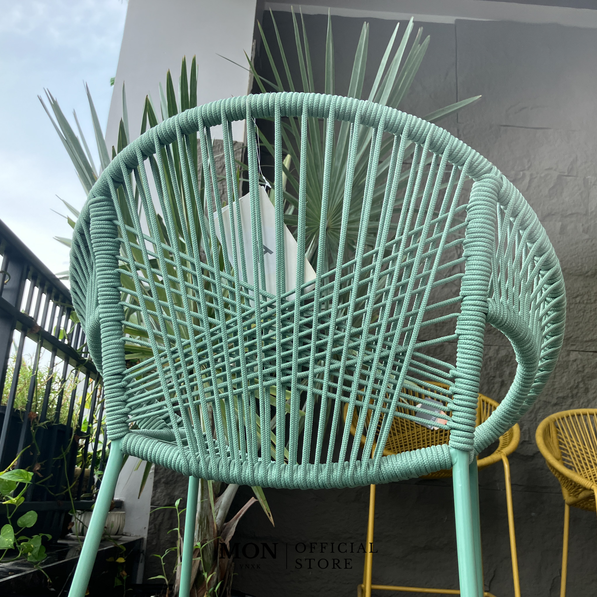 GHẾ BAR CAO NGOÀI TRỜI ARTICLE KASIKO TURMERIC XANH NGỌC_thumbnail_5