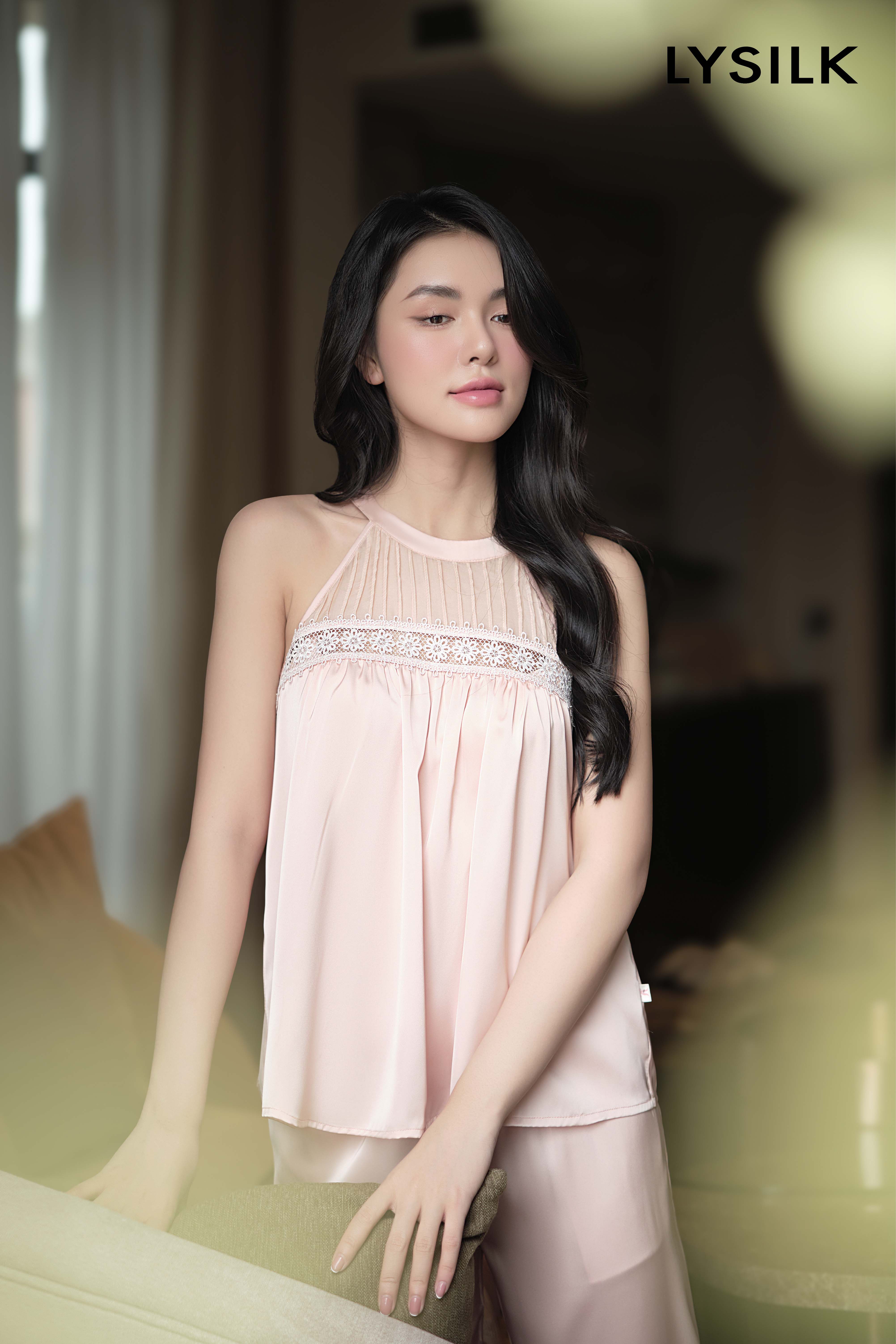 Bộ ngủ áo yếm, quần dài BN500_thumbnail_7