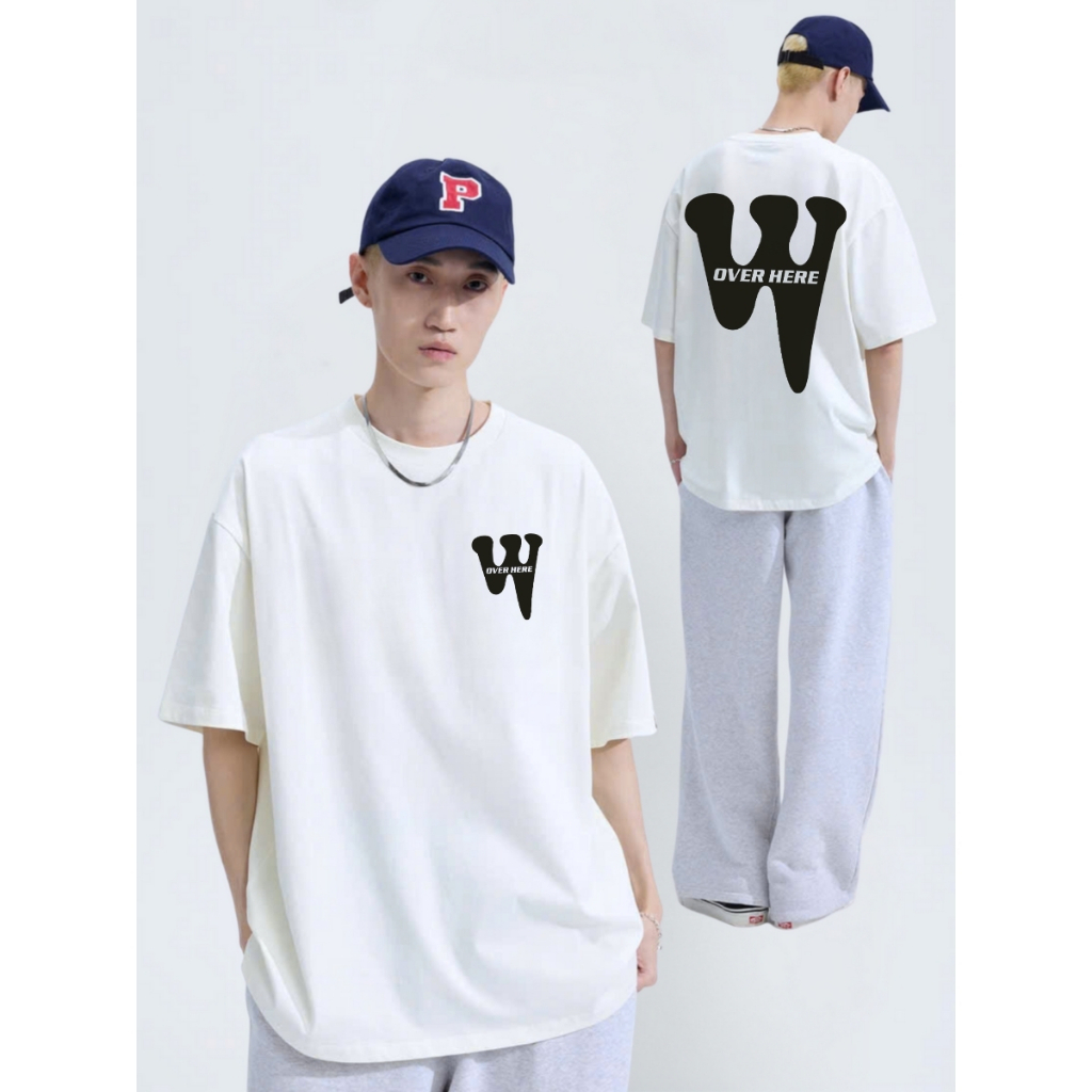 Áo thun nam form rộng W Over Here local brand 𝐖𝐞 𝐓𝐞𝐞 - WU0975_thumbnail_1