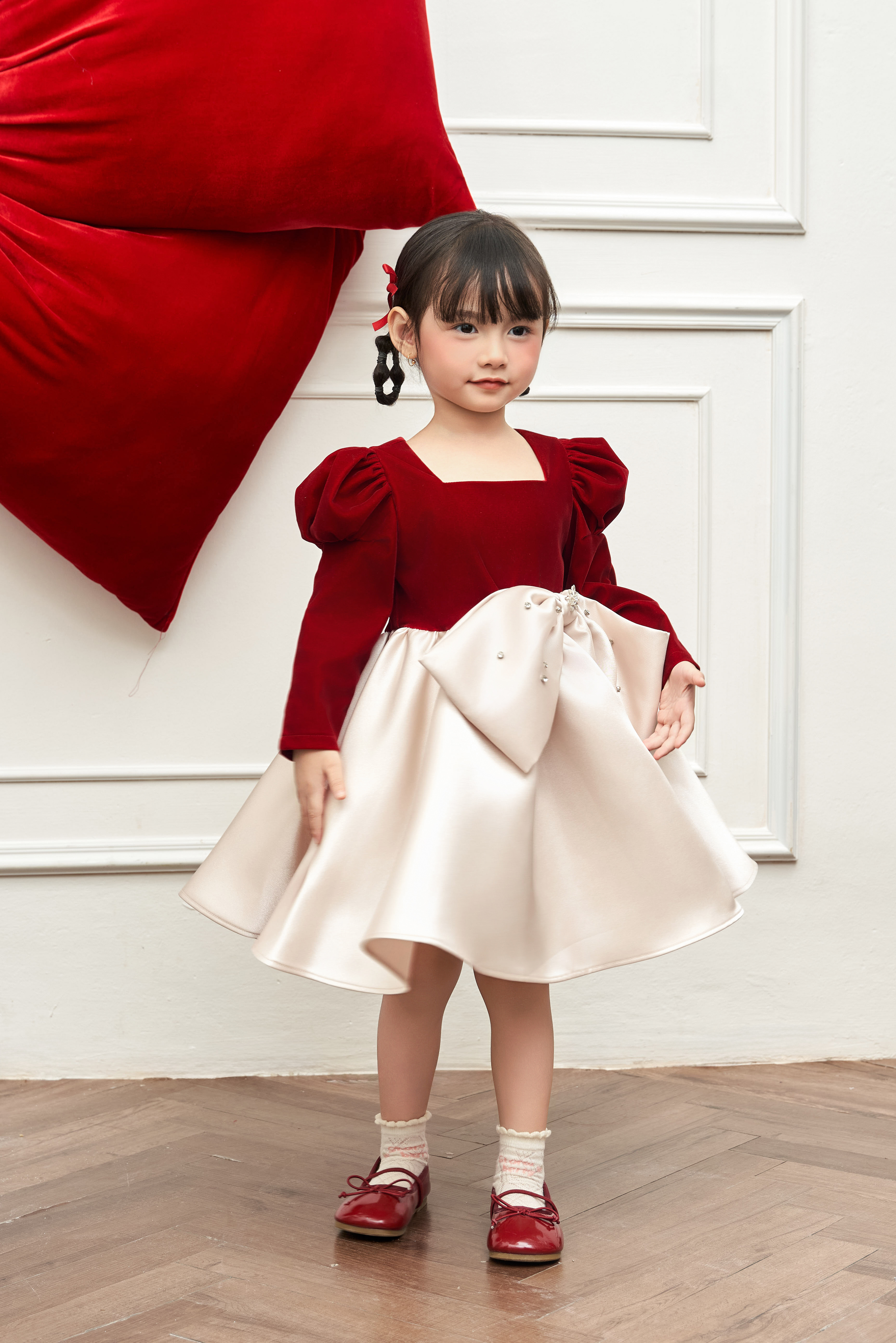 Váy nhung phối màu tùng_thumbnail_6