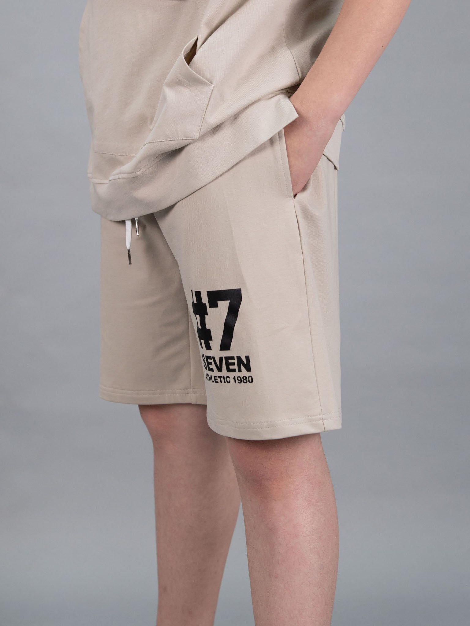 Quần short da cá màu be #7 seven_thumbnail_1