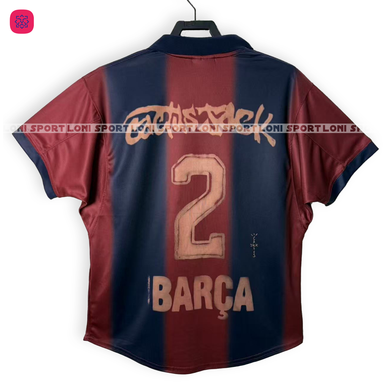 Áo Retro Barca X Cactus Jack sân nhà_thumbnail_1