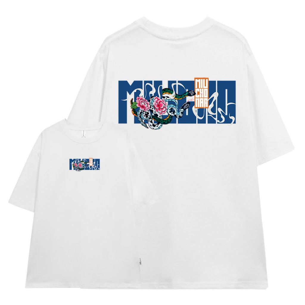 Áo thun nam form rộng 12 con giáp tuổi Tị ( tuổi rắn) ATD443 Miucho Man cotton cổ tròn ingraphic_thumbnail_8