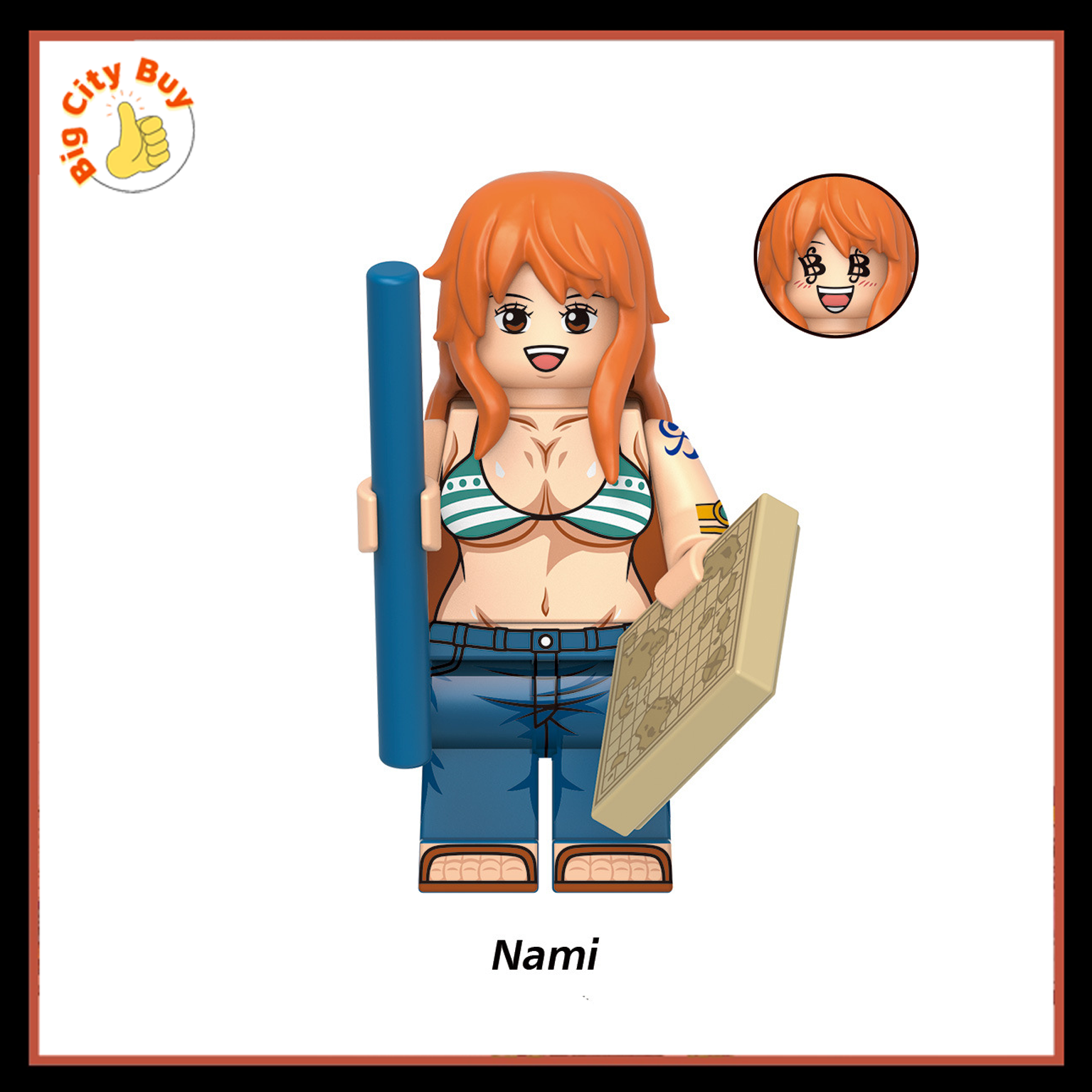 One Piece Đồ chơi Lắp ráp Nhân vật Luffy Zoro Sanji Shank Kaido Mô hình Monkey D Luffy Yamato Rayleigh_thumbnail_20