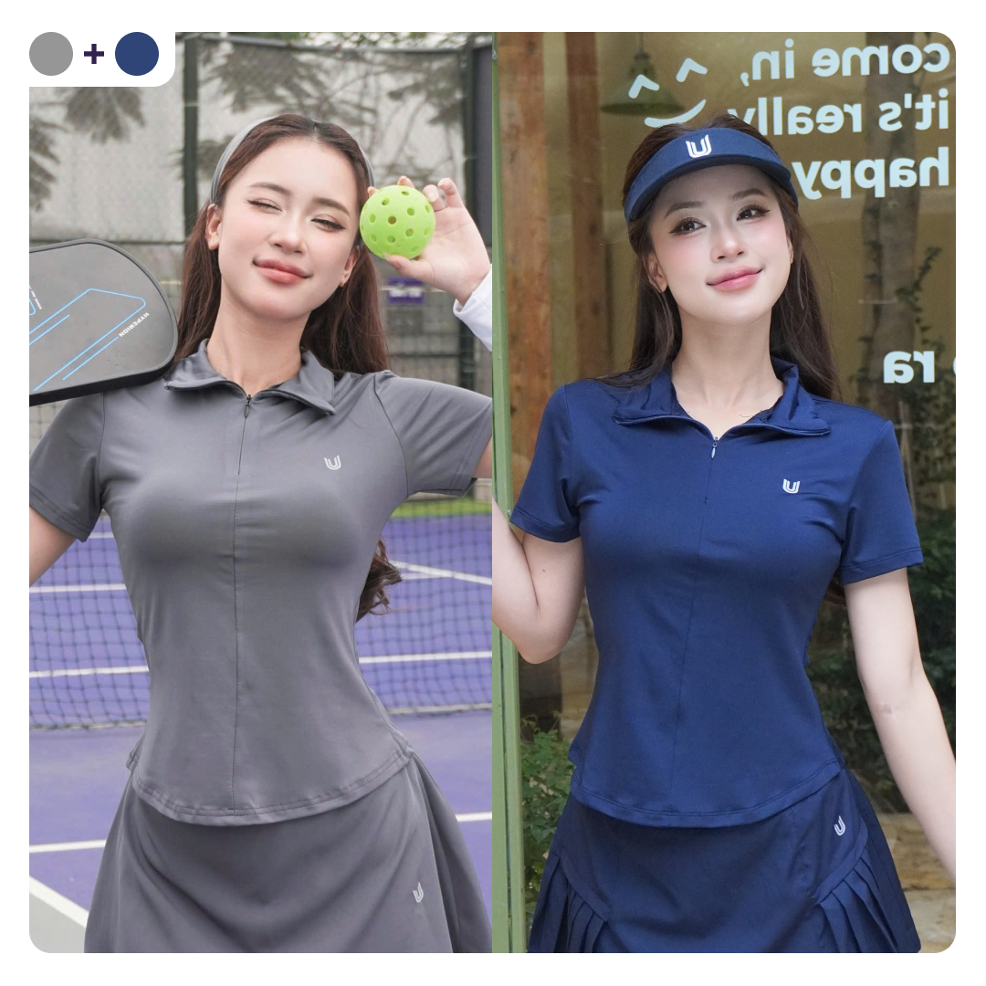 Combo áo polo Lia Top màu xanh than và xám_thumbnail_0