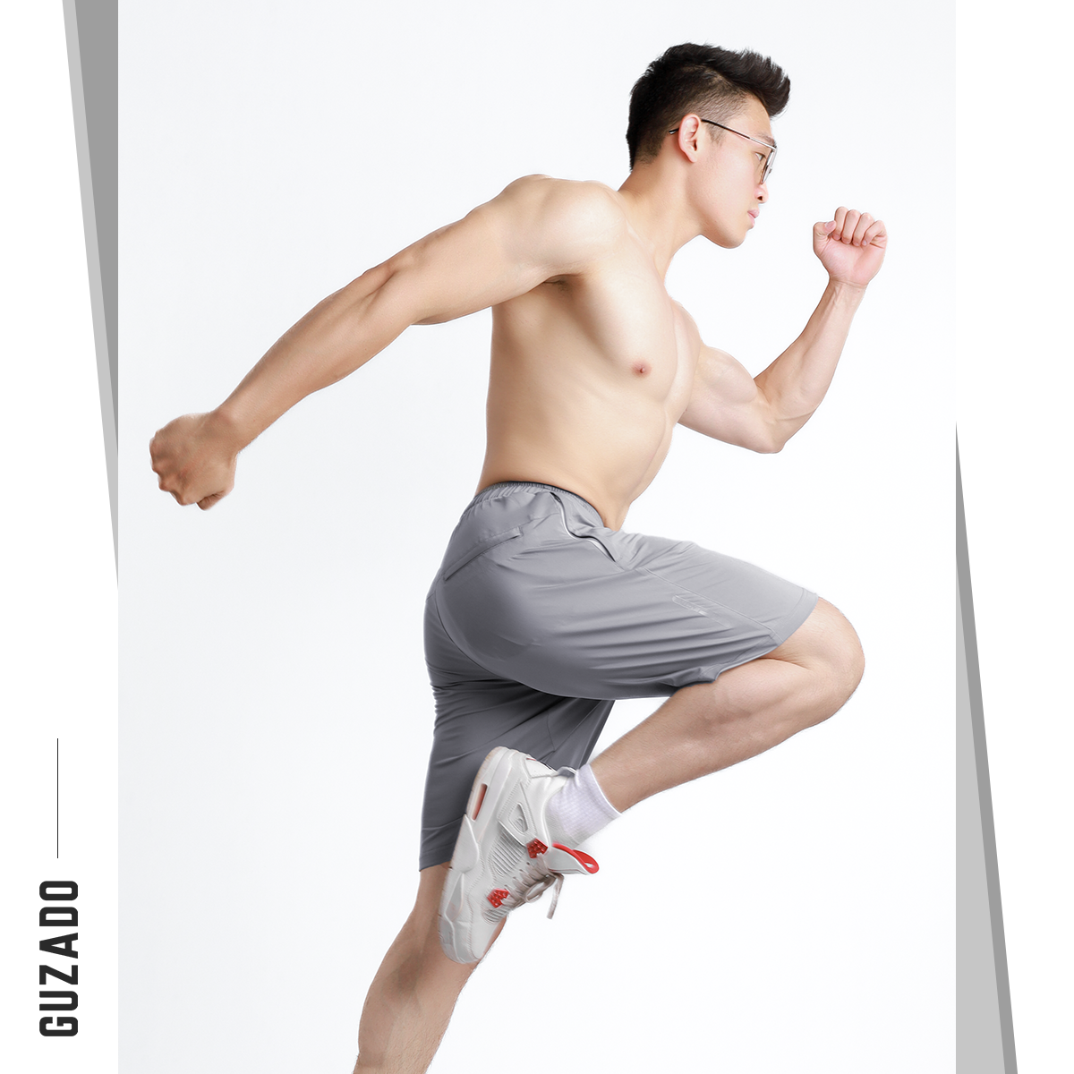 Quần Short Thể Thao GUZADO Vải Thun SIÊU CO GIÃN GSR02_thumbnail_14