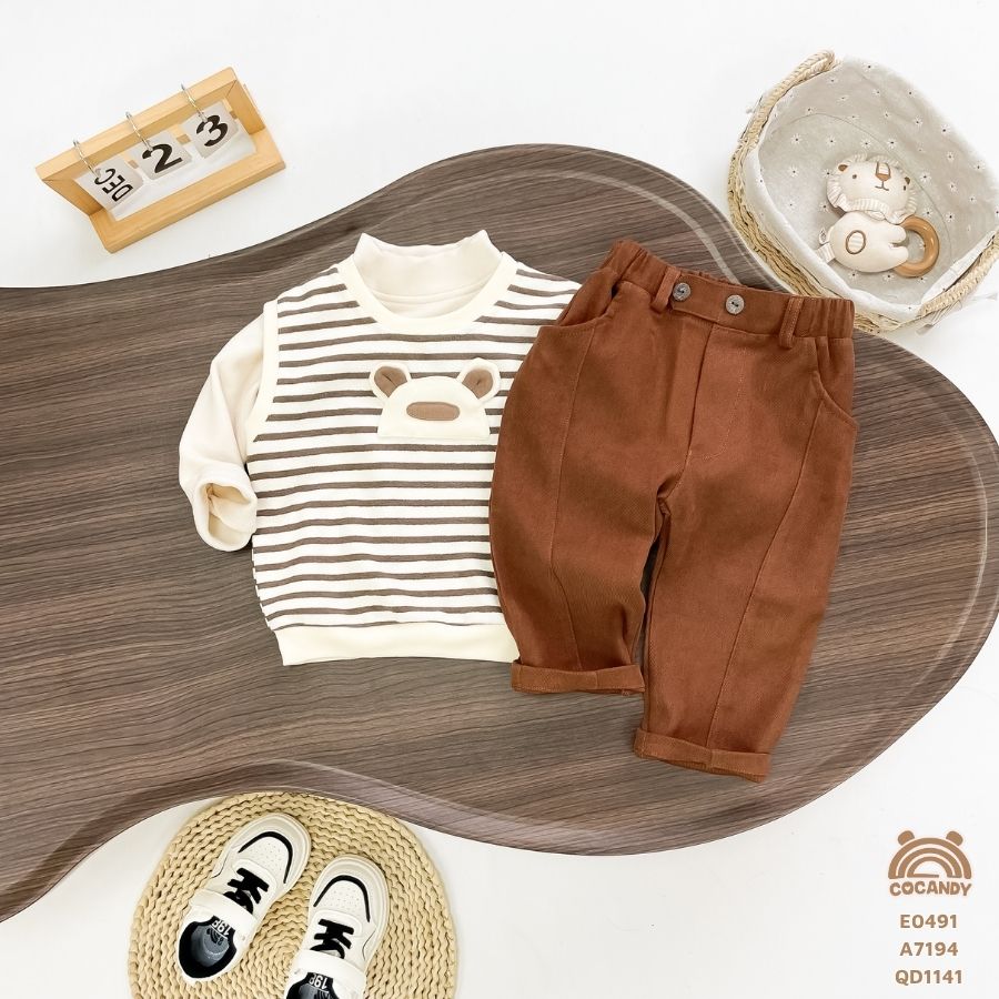 Quần dài nhung NÂU 2 cúc_thumbnail_0