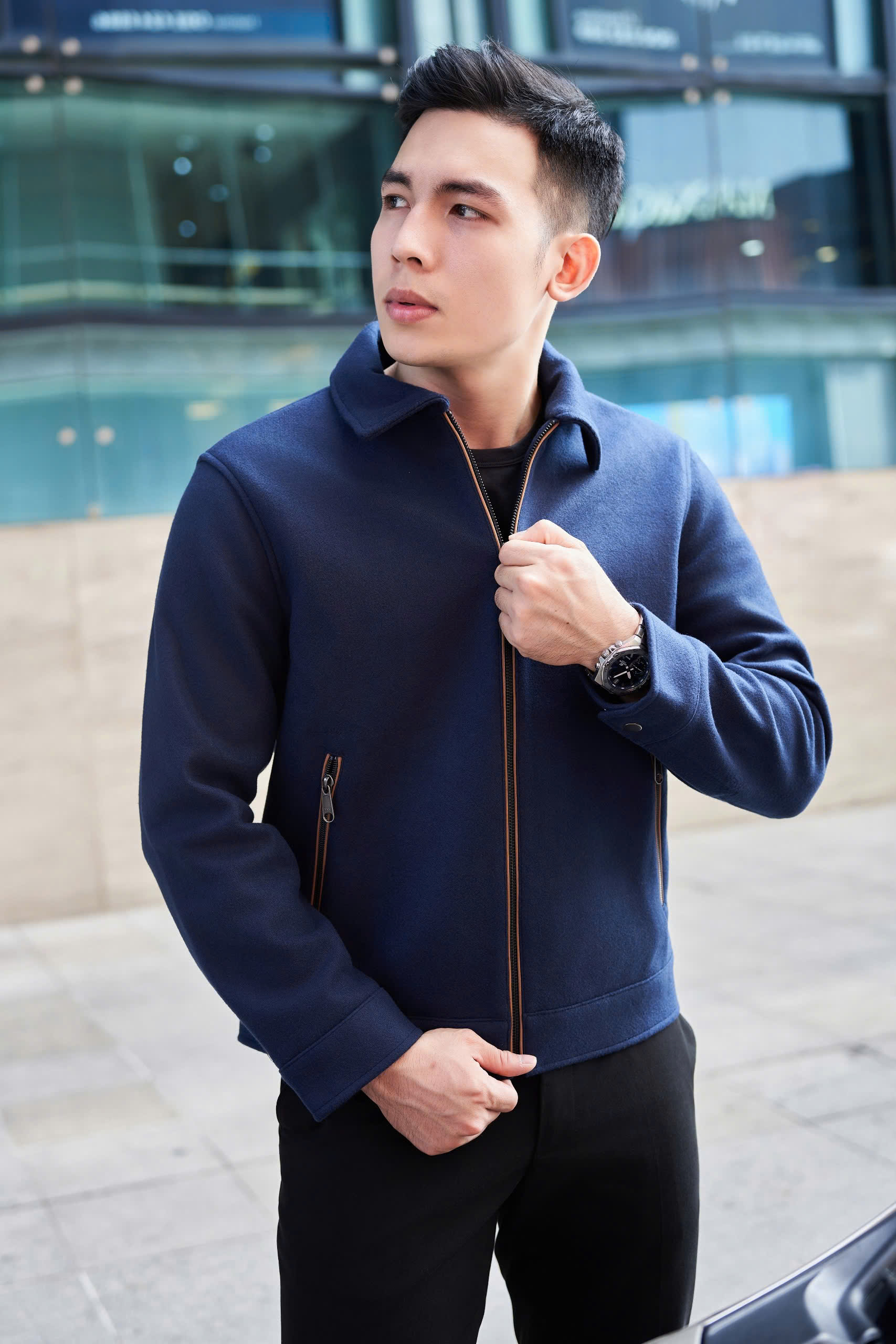 Áo khoác dạ nam Narsis D24027 phong cách trẻ trung, chất liệu giữ ấm tốt._thumbnail_6