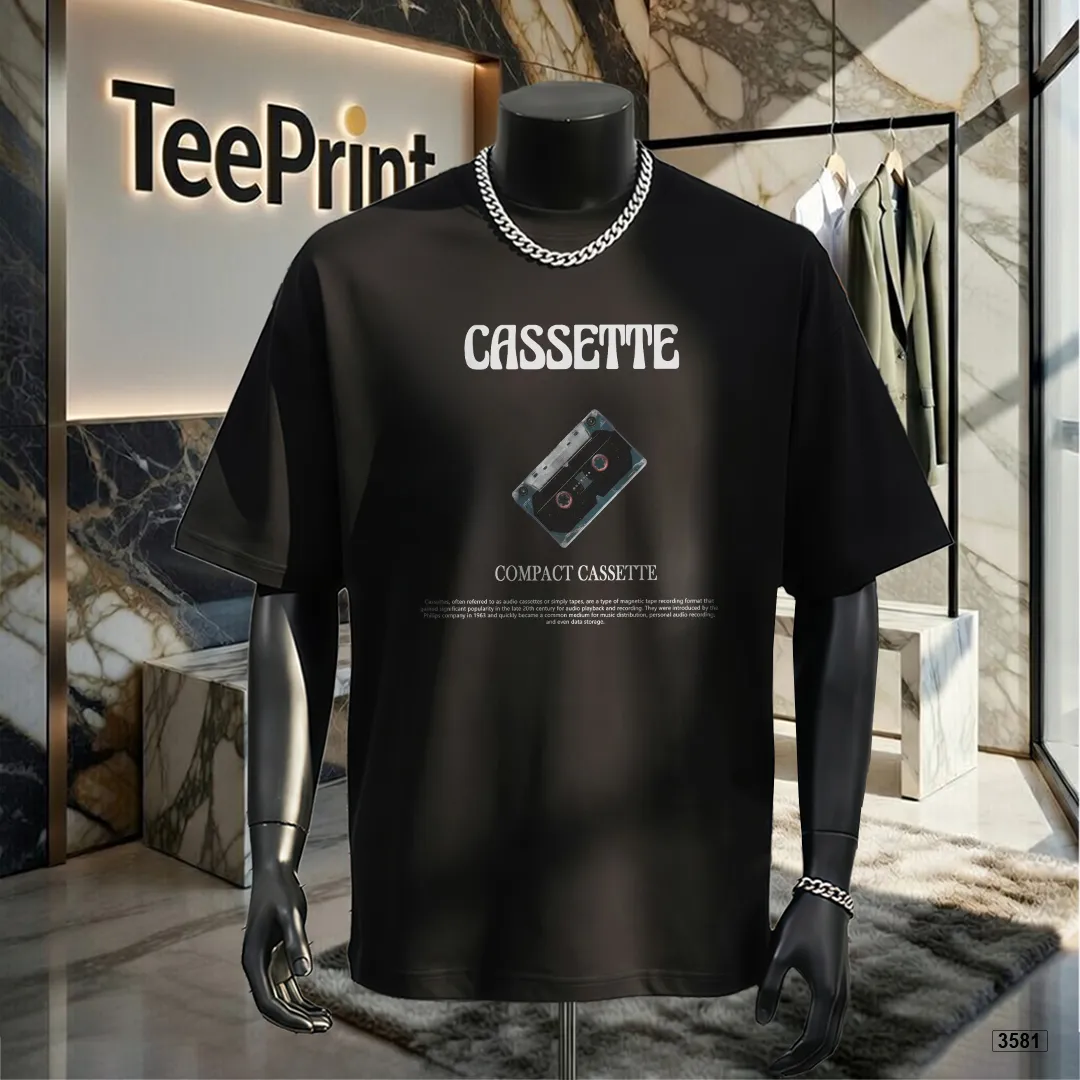 Áo thun nam form rộng TeePrint chất thoáng mát in graphic 3581