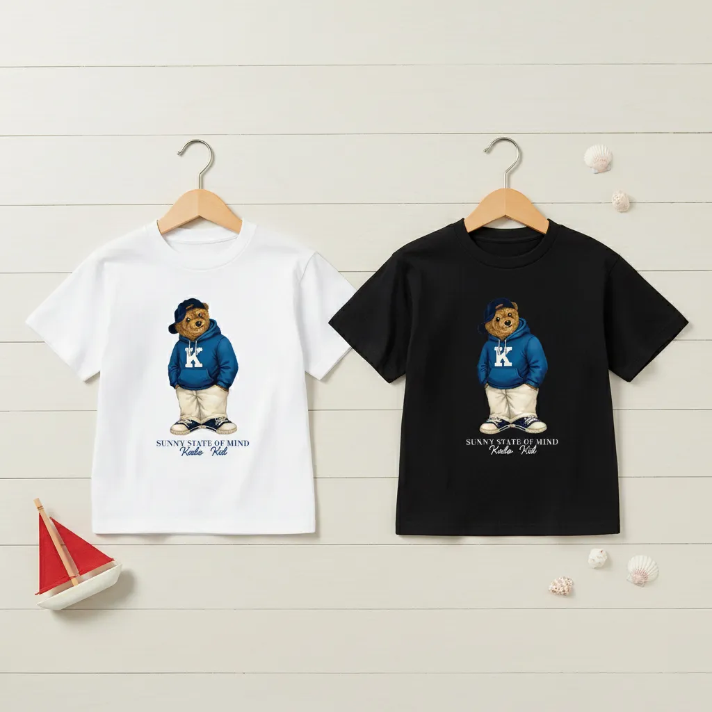 Áo thun bé trai Gấu Teddy siêu ngầu Kado 3412_thumbnail_6