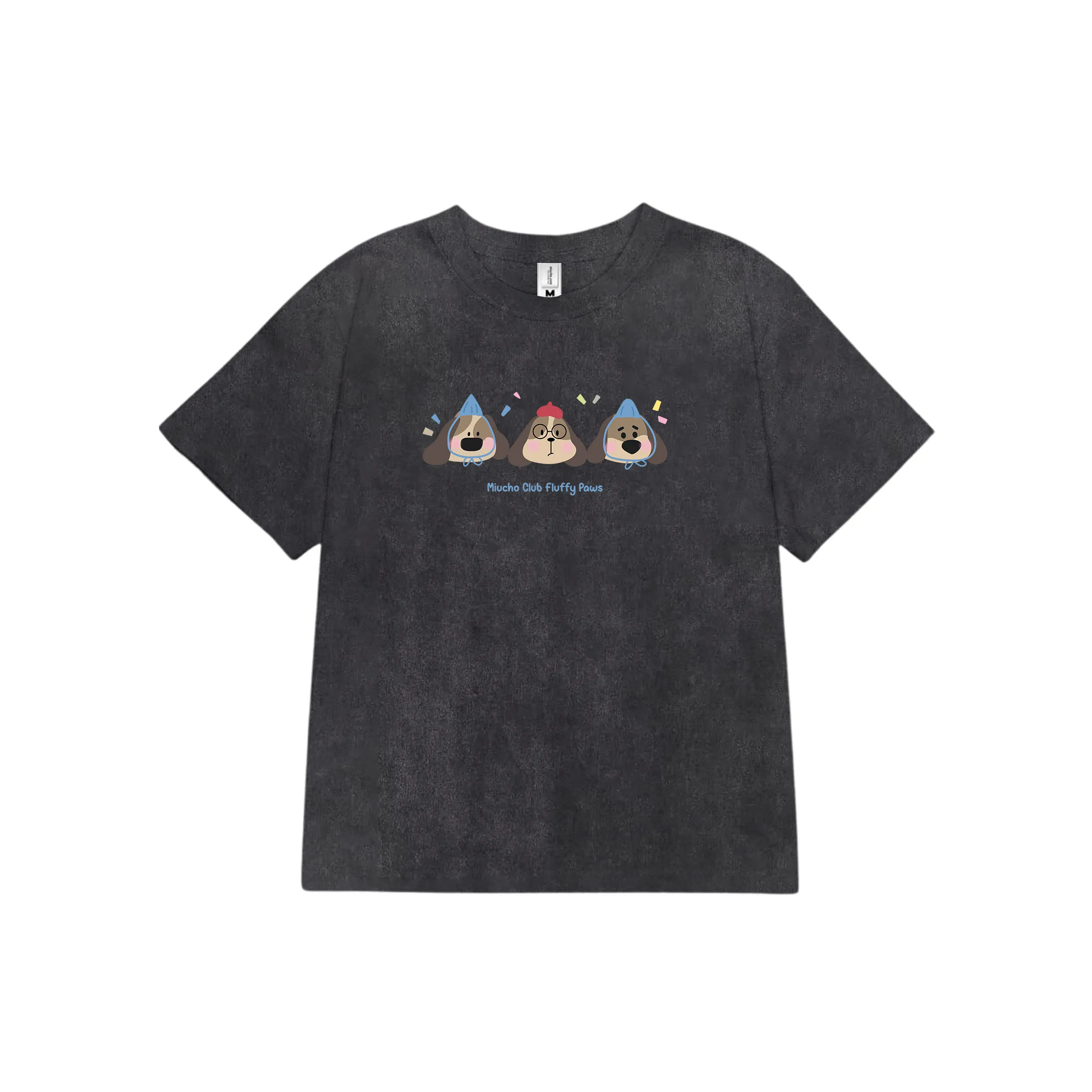 Áo baby tee nữ form ôm tôn dáng 2594 Miucho vải cotton 2c thoáng mát cổ tròn in mix_thumbnail_11