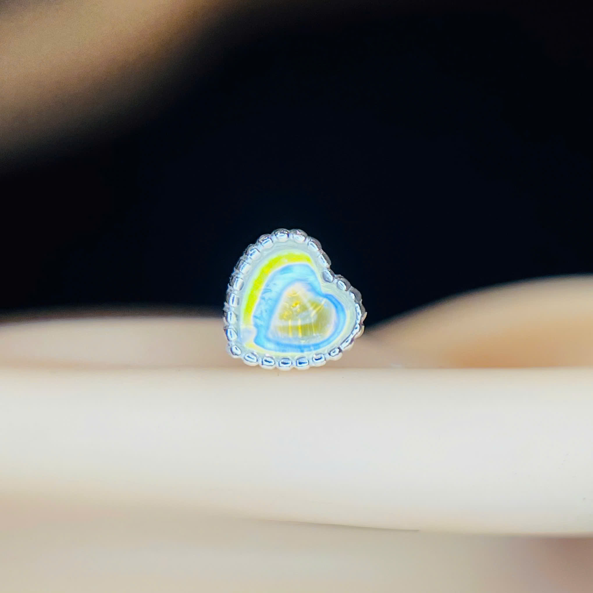 Khuyên kiểu bạc xi kim trái tim 7 màu_thumbnail_3