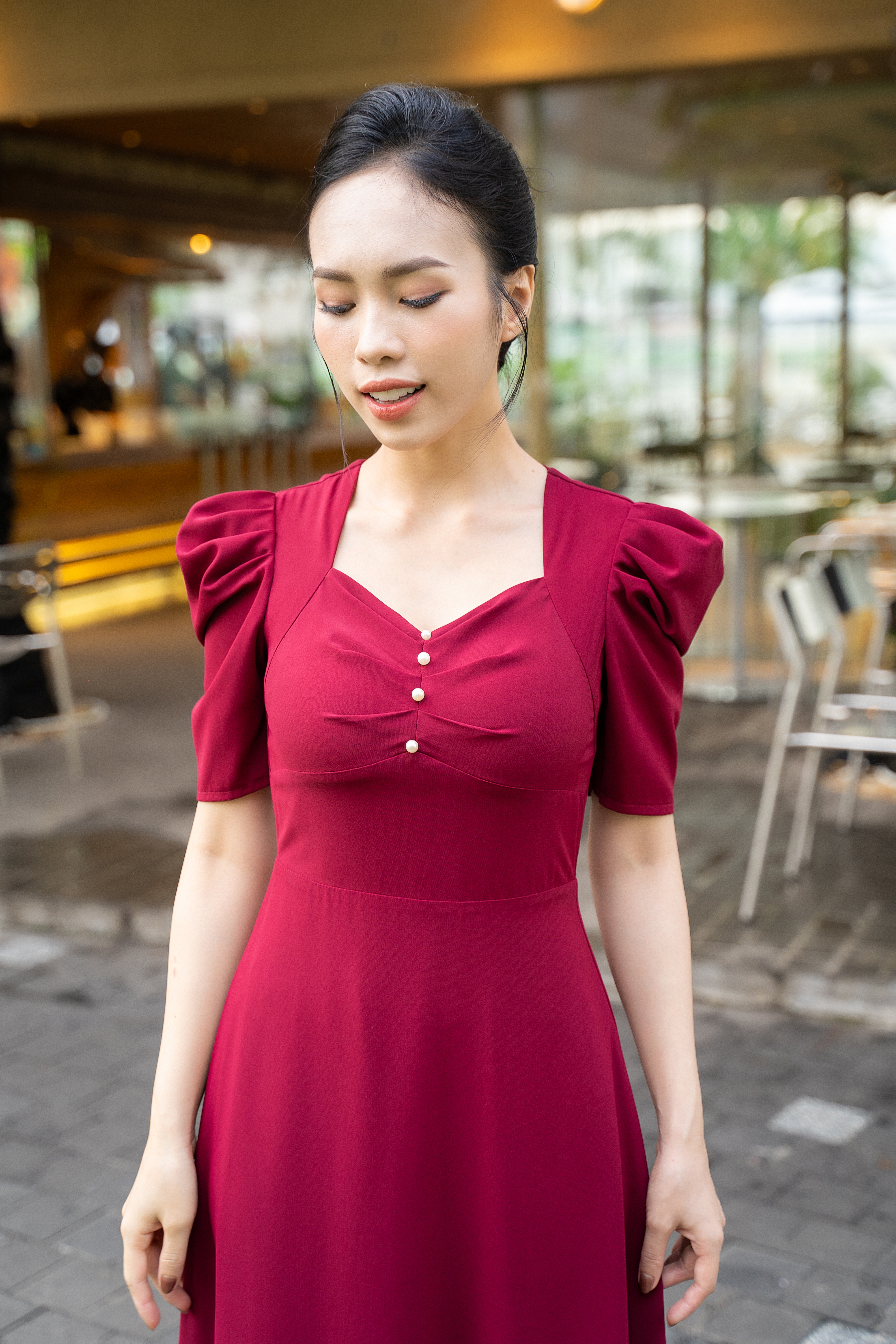 Đầm xoè - Y1186 -Thương hiệu Zonbig_thumbnail_15