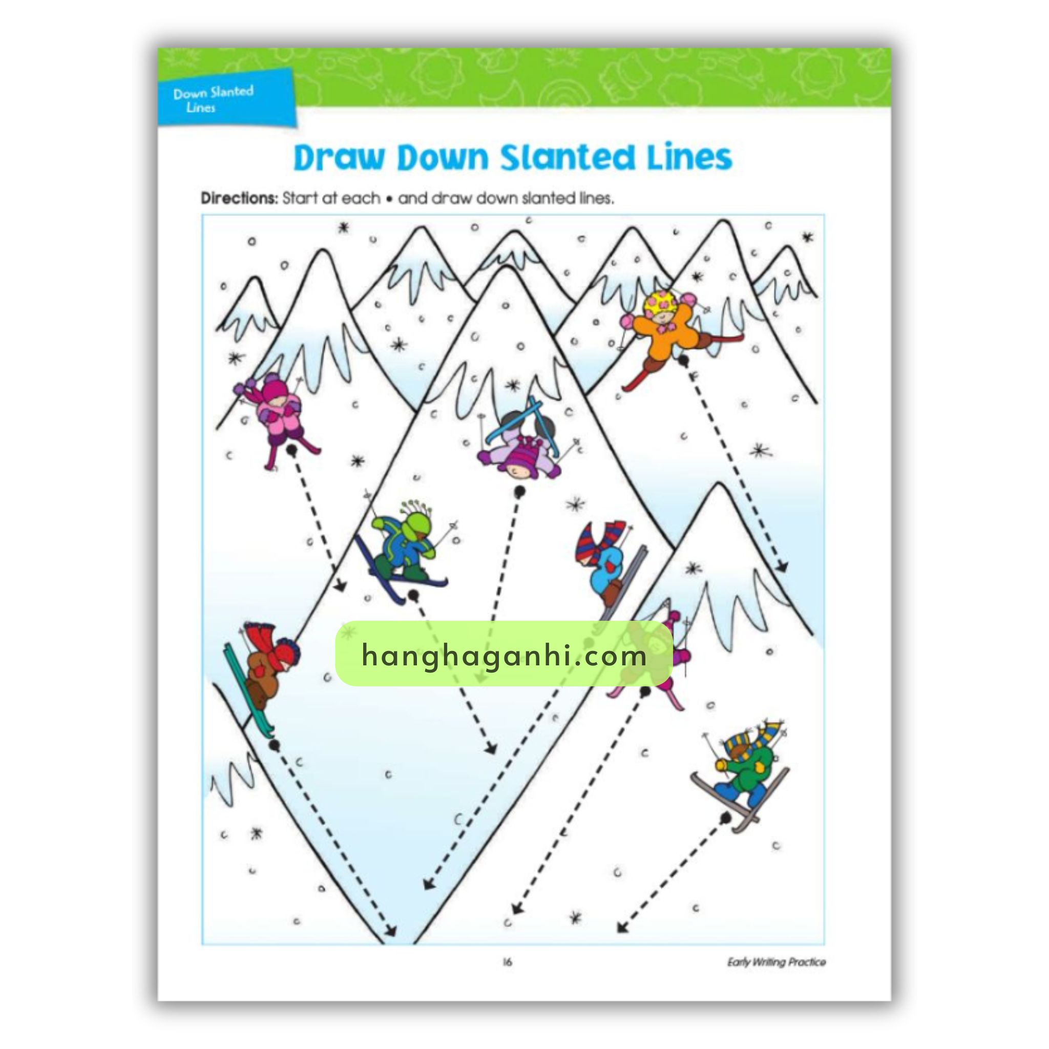 Spectrum 3+ Early Writing Practice Basic Beginnings, sách Mỹ cho bé_thumbnail_12