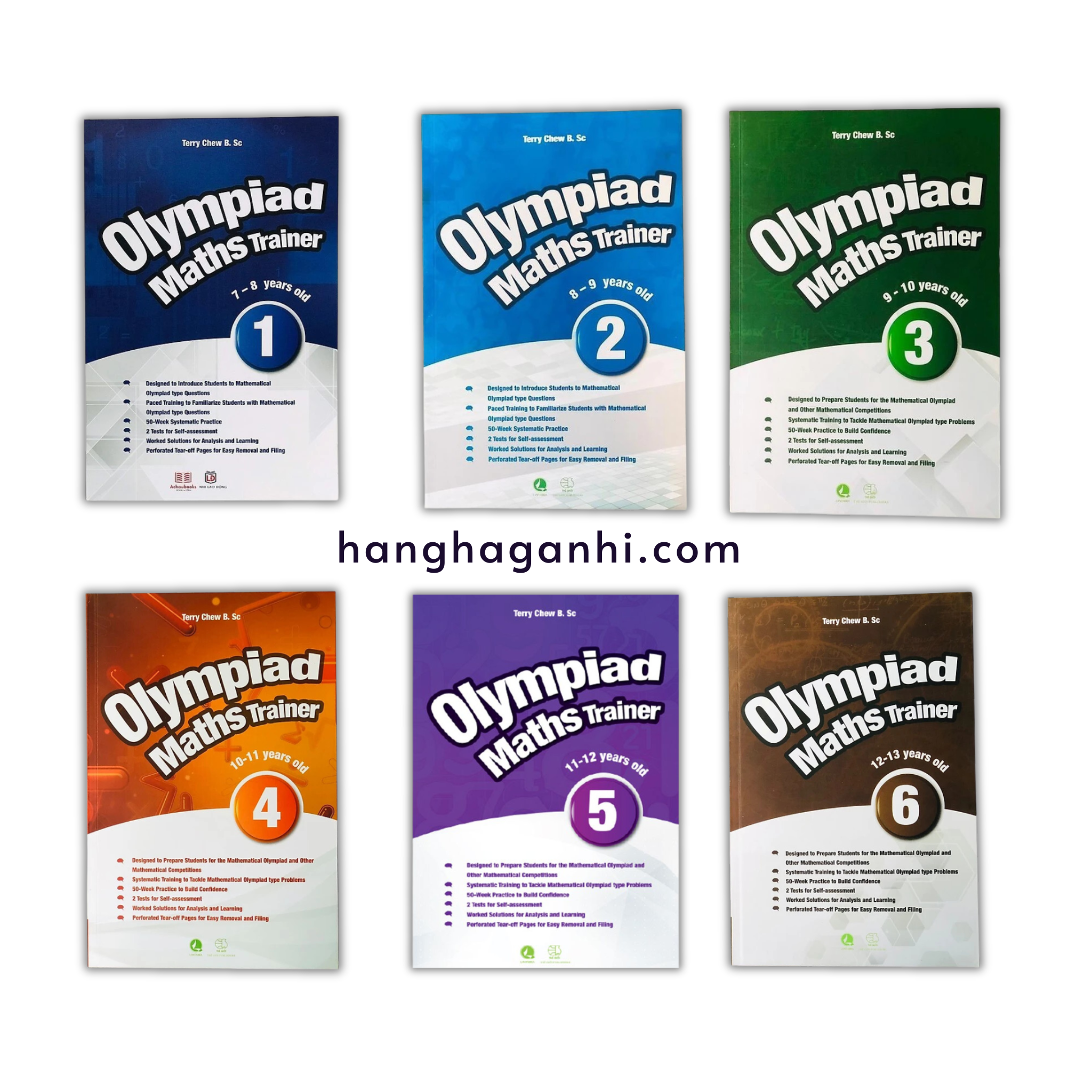 Olympiad Maths Trainer bộ 6 cuốn- Sách Toán Tiếng Anh Singapore_thumbnail_0