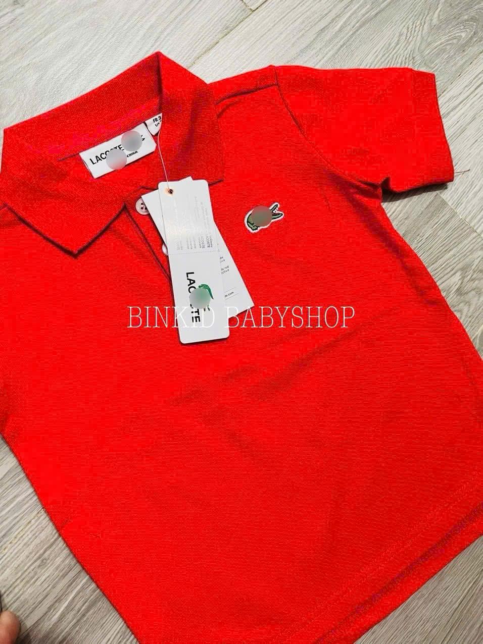 A78 ÁO POLO LACOSTE ĐỎ