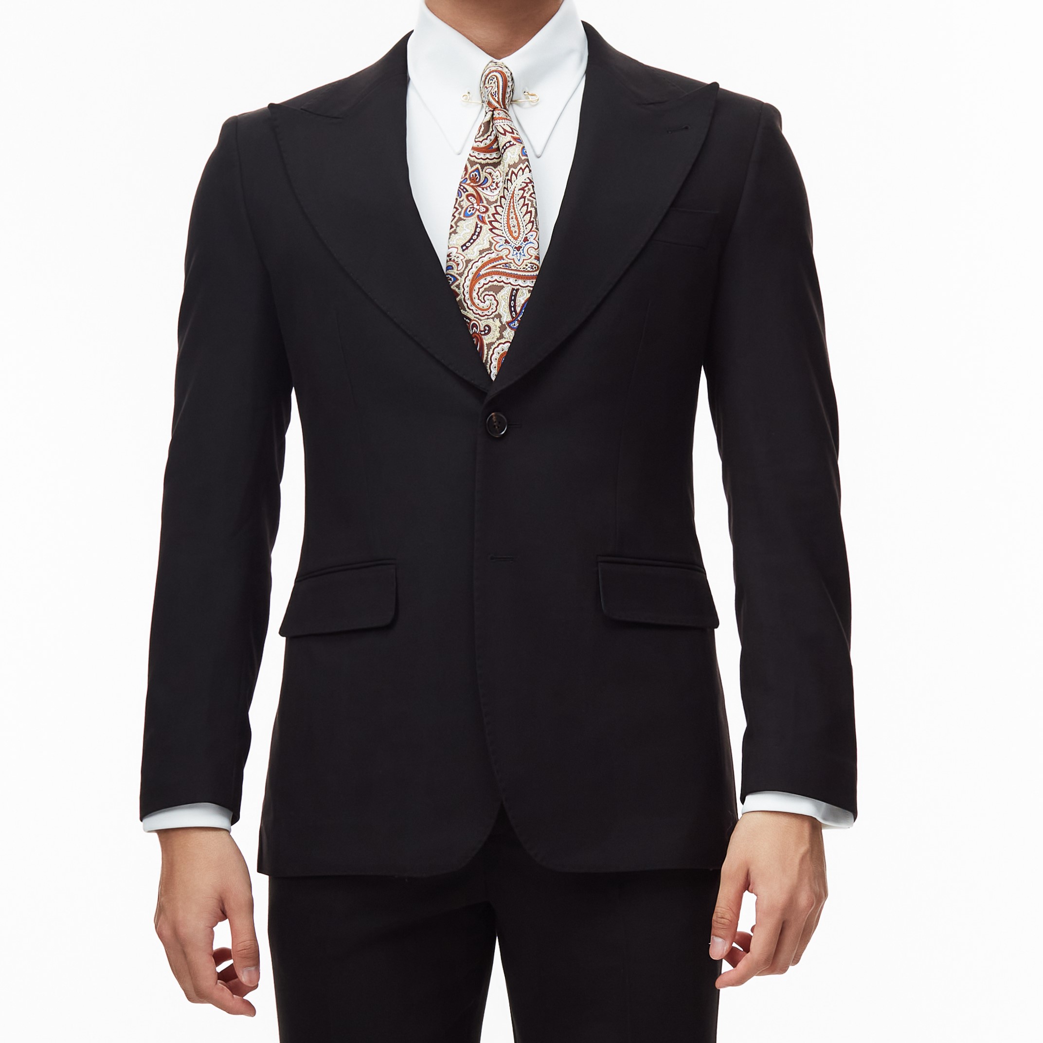 Bộ Suit Milano Đen (Jacket + Waistcoat + Trousers)_thumbnail_2